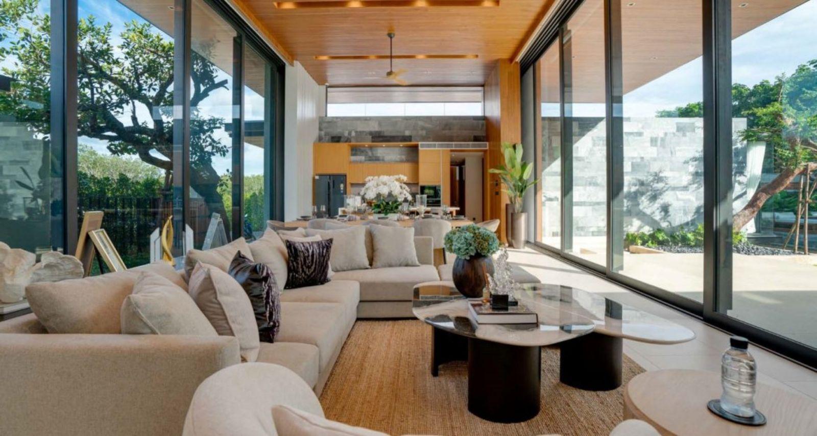 Interior view of 4 Bedroom Luxurious Botanica Majestia Villas with Big Land Plot for Sale - Type C