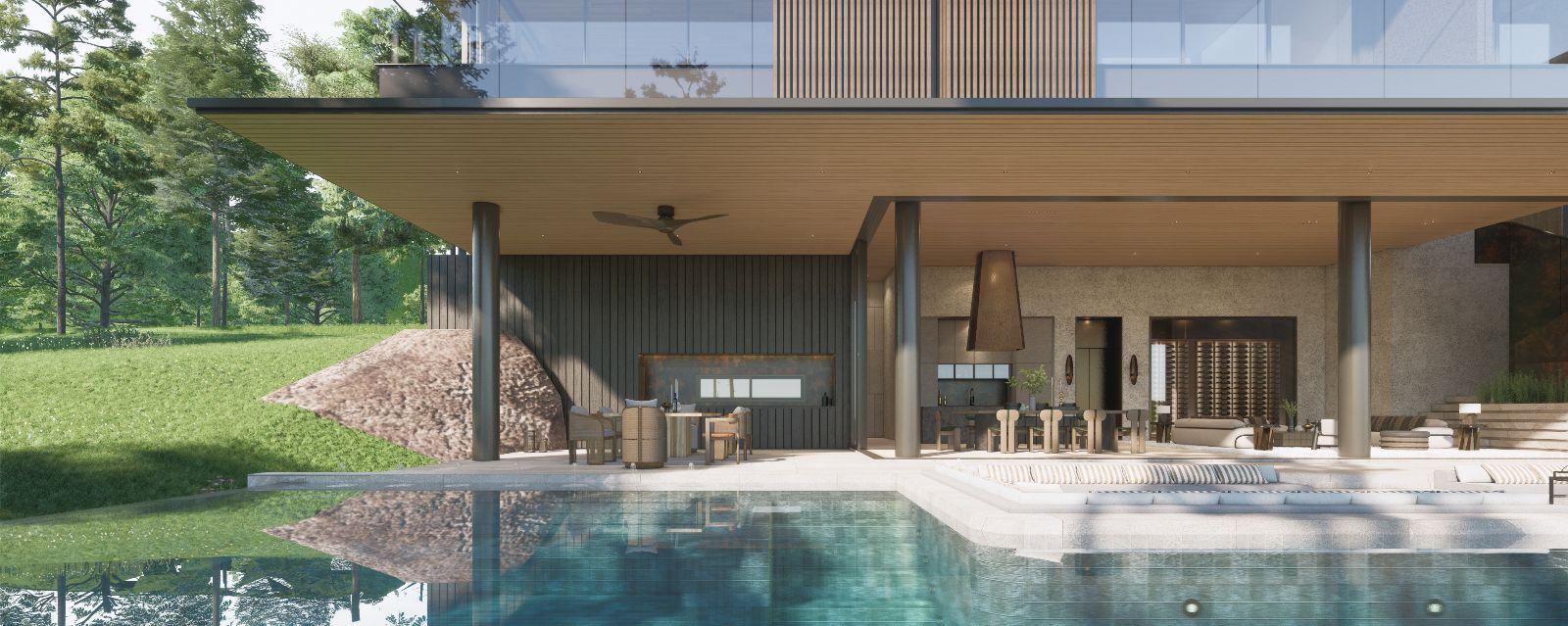 Interior view of 4 Bedroom Luxurious Mountain View Astra Type Anann Villas at Mira Valley