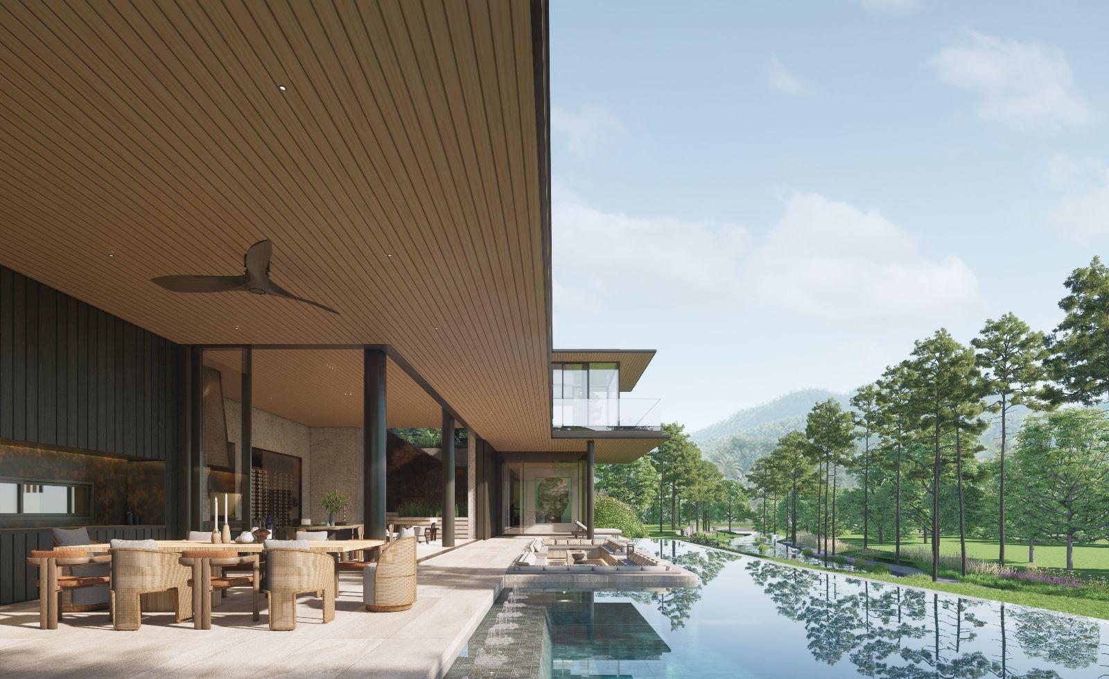 Interior view of 4 Bedroom Luxurious Mountain View Astra Type Anann Villas at Mira Valley
