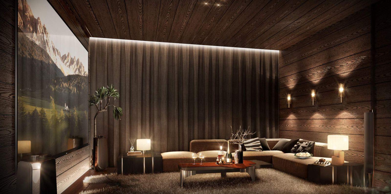 Interior view of 4 Bedroom Luxurious Mountain View Astra Type Anann Villas at Mira Valley