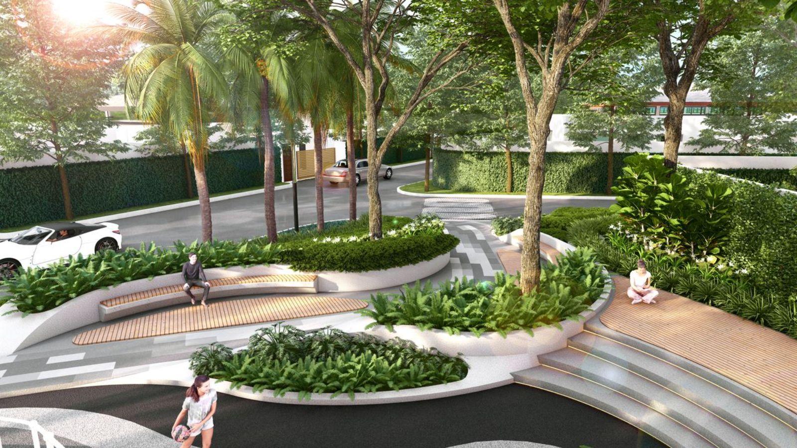Interior view of 4 Bedroom Modern Luxurious Botanica Chalong Bay Villas - Type B