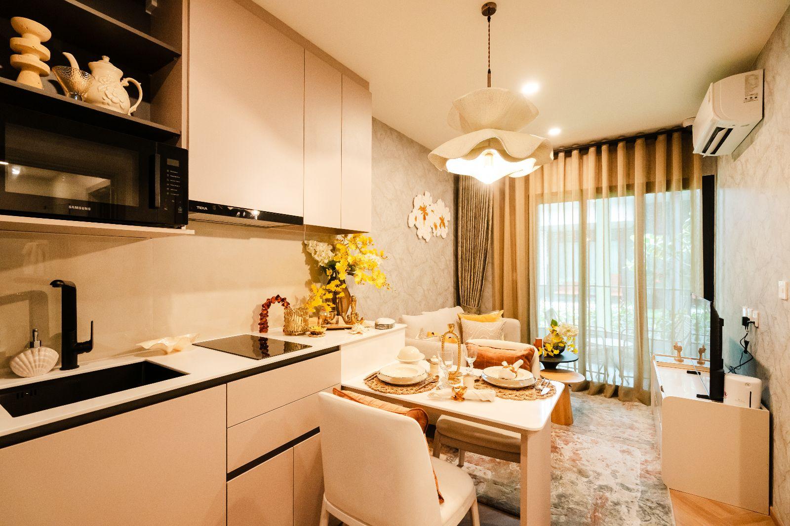 Interior view of 1 Bedroom Modern Condo for Sale at Title Coralina, Kamala