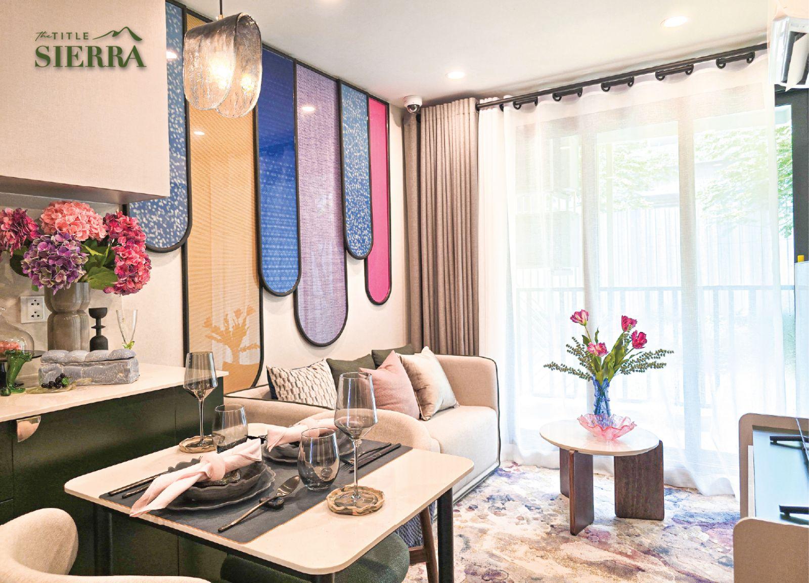 Interior view of Modern 1 Bedroom Title Sierra Condo for Sale, Bangtao Beach