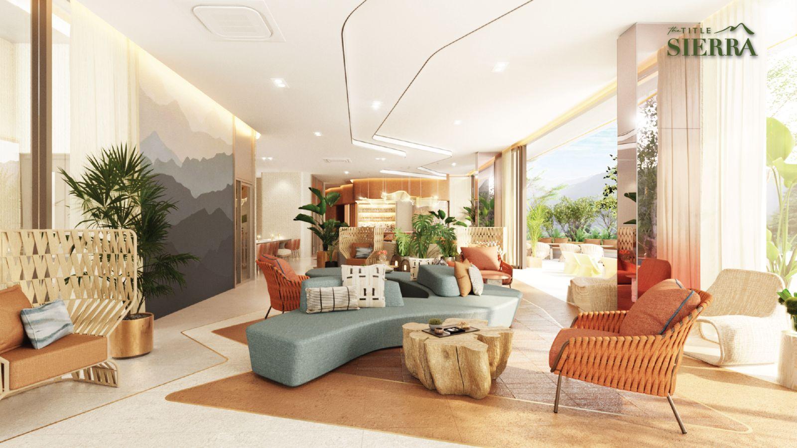 Interior view of Modern 1 Bedroom Title Sierra Condo for Sale, Bangtao Beach