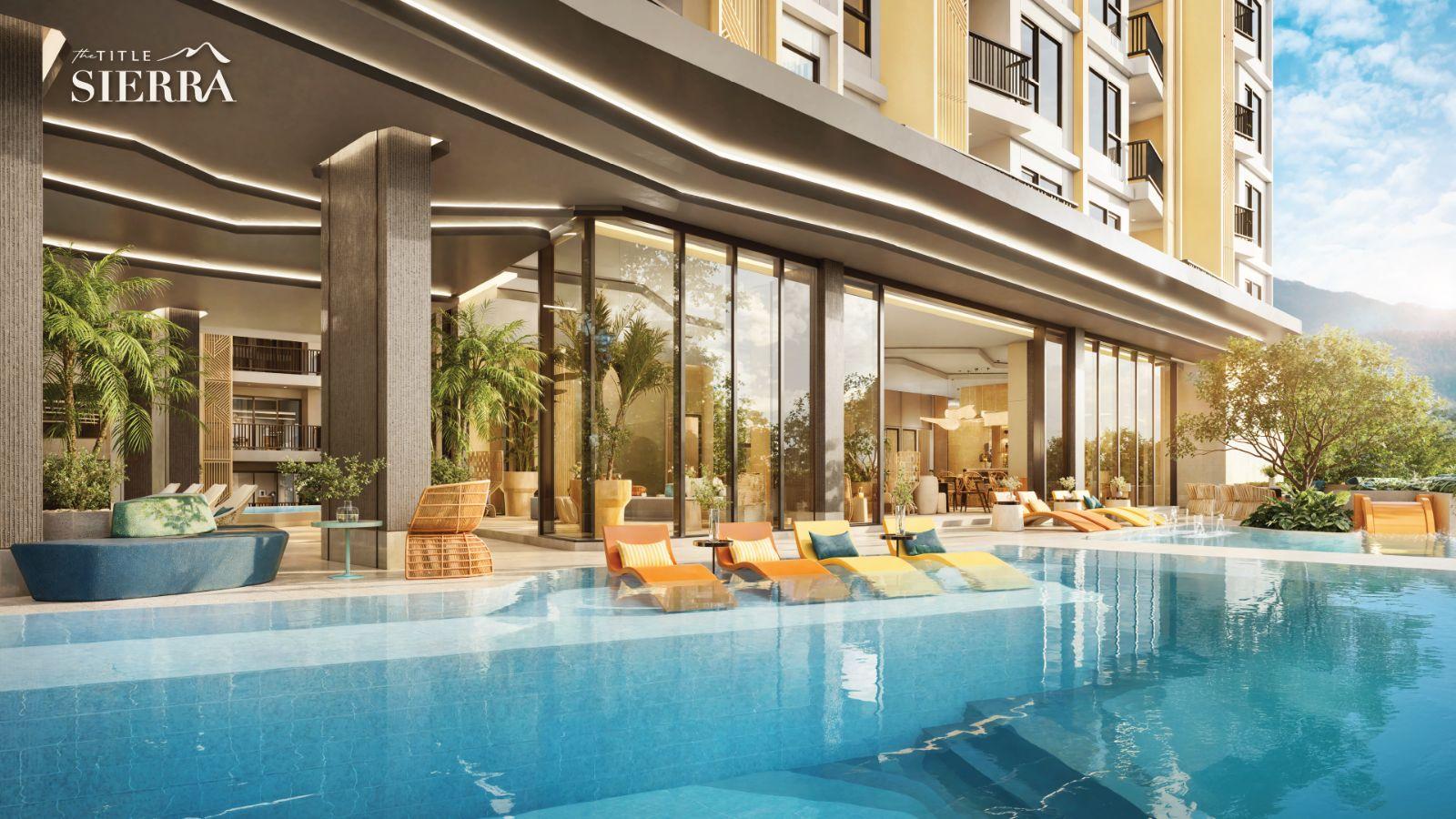 Interior view of Modern 1 Bedroom Title Sierra Condo for Sale, Bangtao Beach