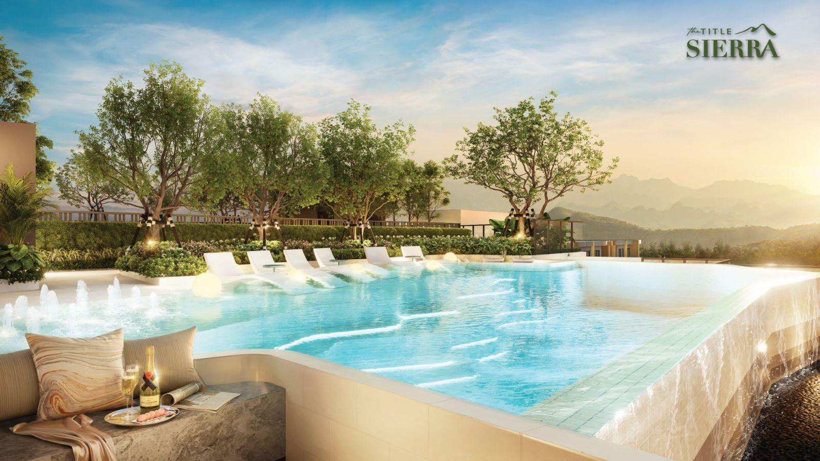 Interior view of Modern 1 Bedroom Title Sierra Condo for Sale, Bangtao Beach