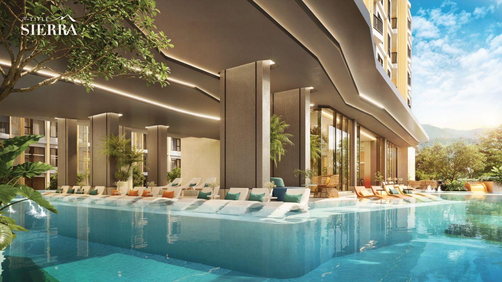 Interior view of 2 Bedroom Apartment for Sale at Title Sierra, Bangtao Beach