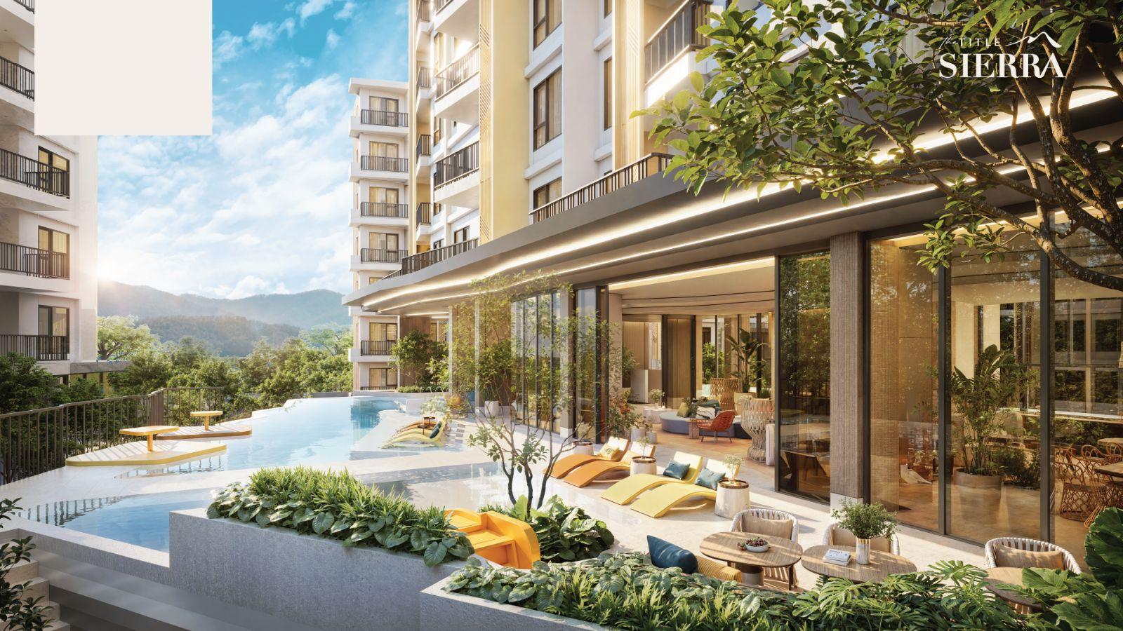 Interior view of 2 Bedroom Apartment for Sale at Title Sierra, Bangtao Beach
