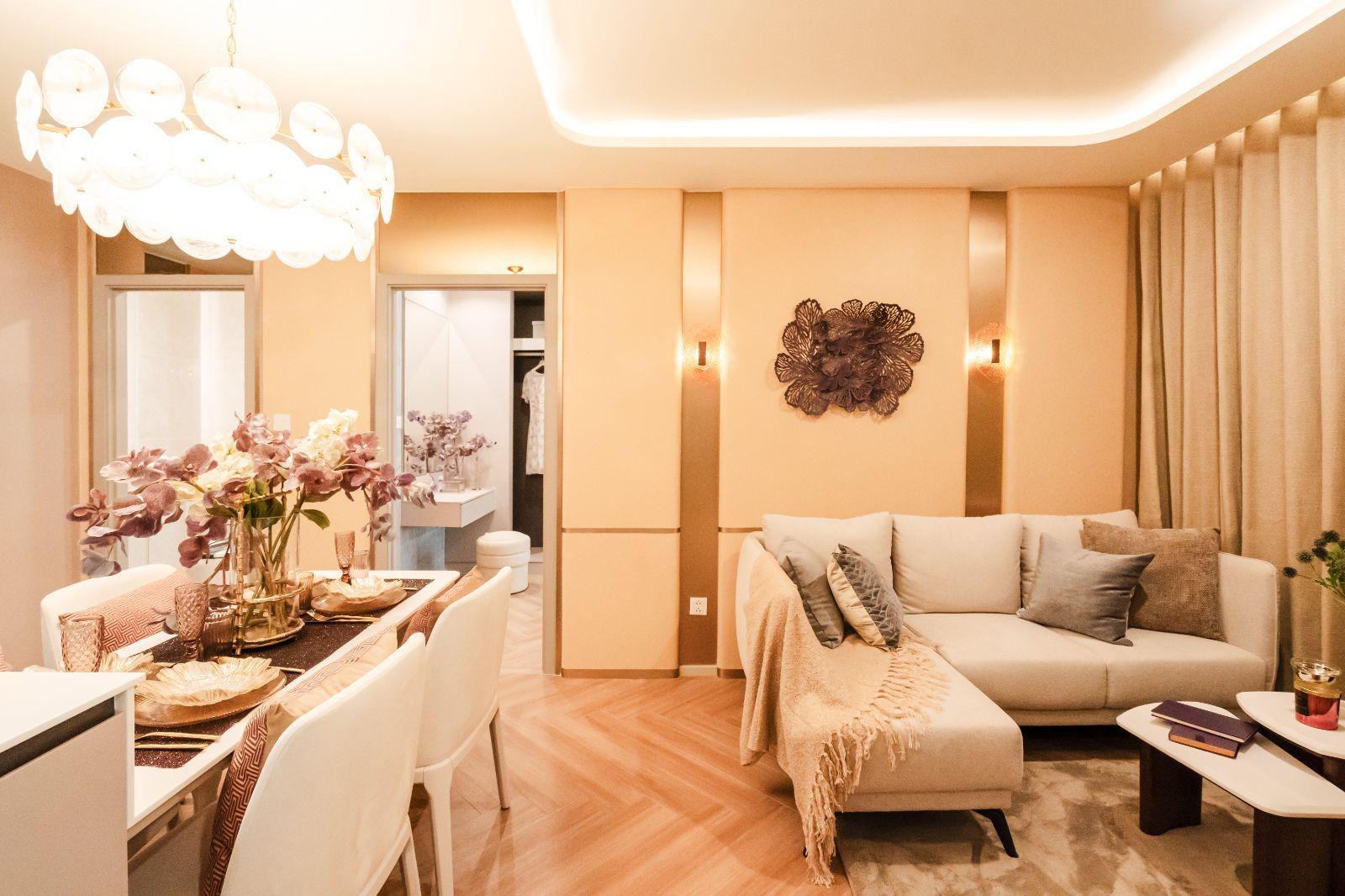 Interior view of 2 Bedroom Modern Penthouse Apartment for Sale at Title Coralina, Kamala