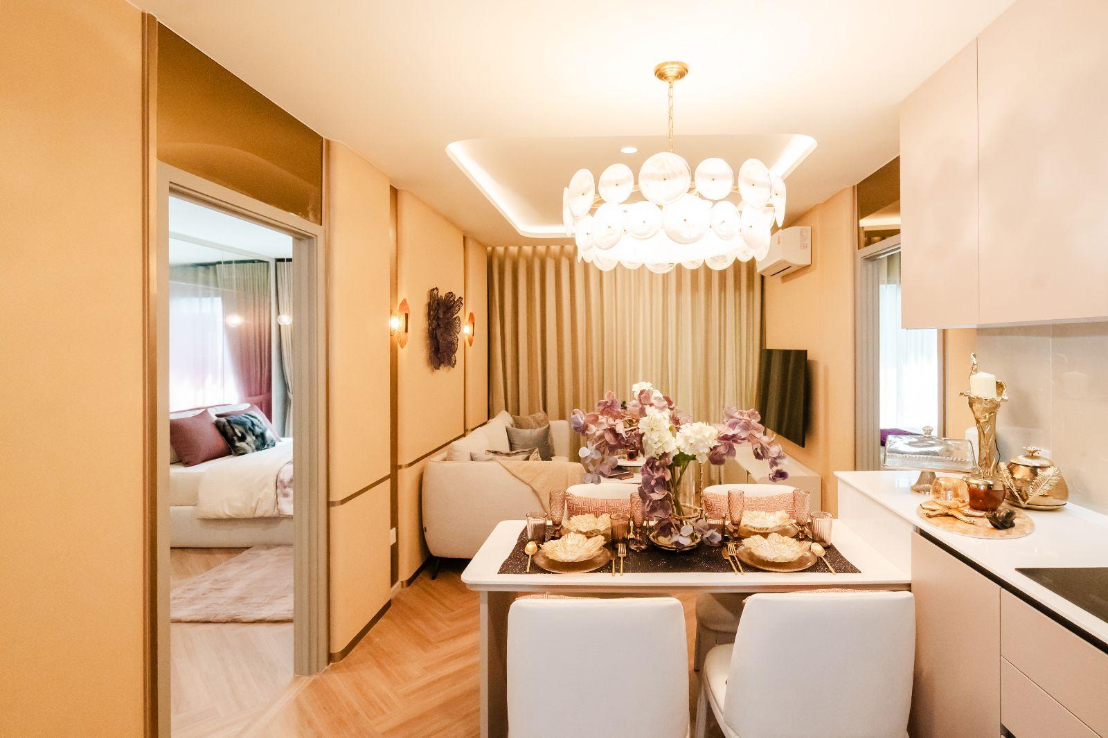 Interior view of 3 Bedroom Modern Penthouse Apartment for Sale at Title Coralina, Kamala