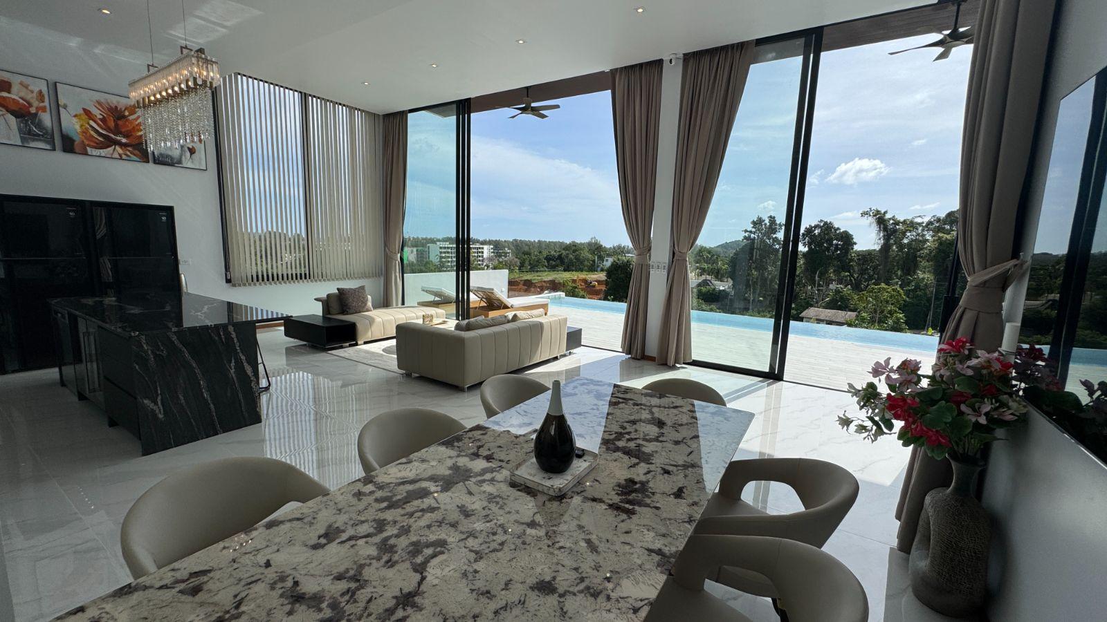 Interior view of 5 Bedroom Brand New Modern Villa in Ocean Hills Phuket - Type C