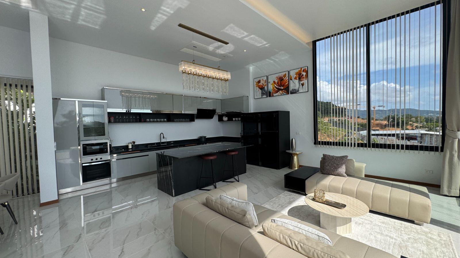 Interior view of 5 Bedroom Brand New Modern Villa in Ocean Hills Phuket - Type C