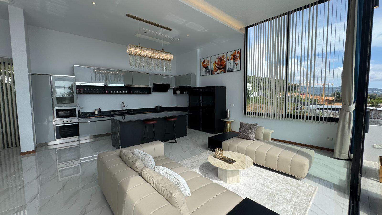 Interior view of 5 Bedroom Brand New Modern Villa in Ocean Hills Phuket - Type C
