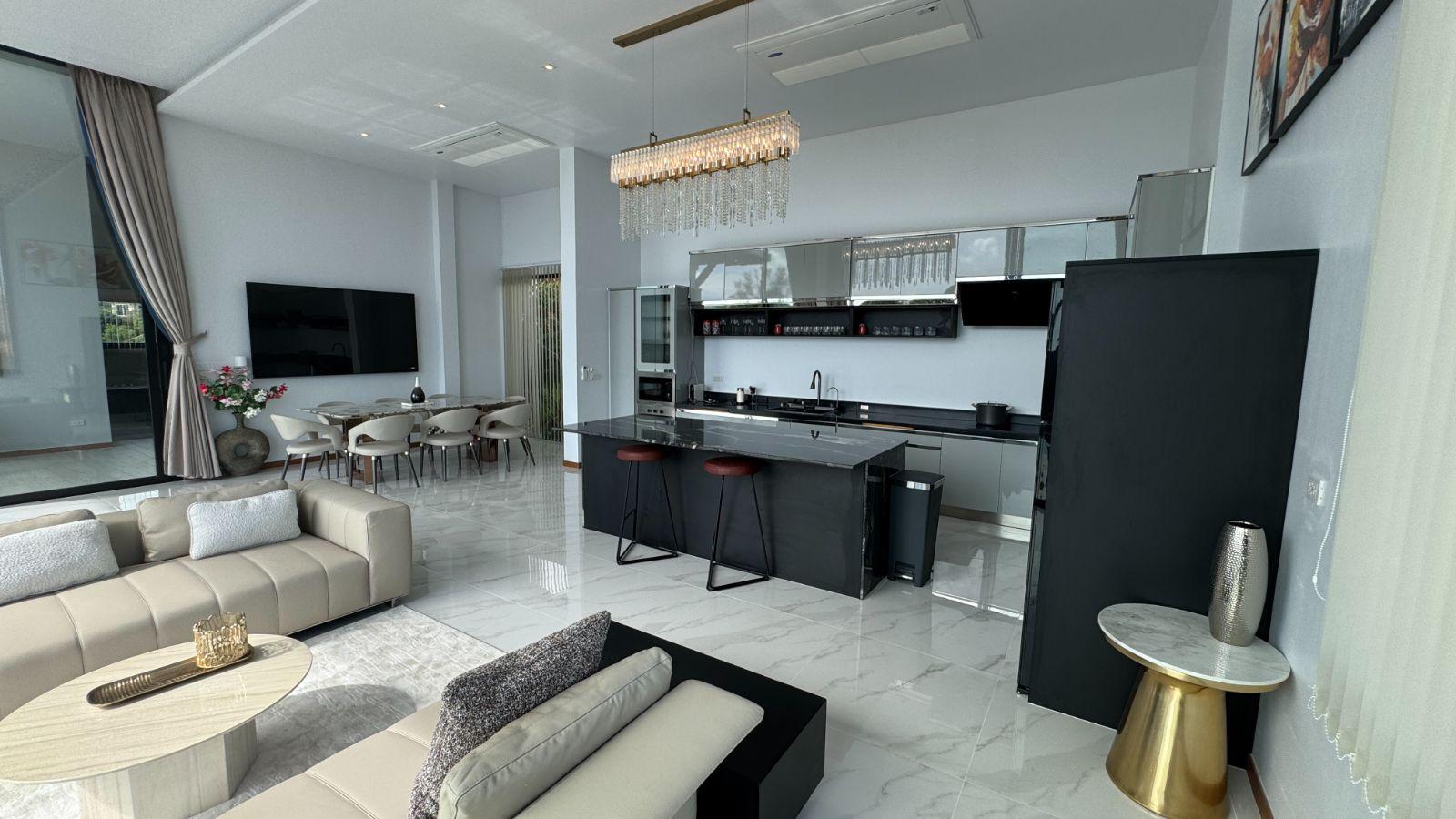 Interior view of 5 Bedroom Brand New Modern Villa in Ocean Hills Phuket - Type C