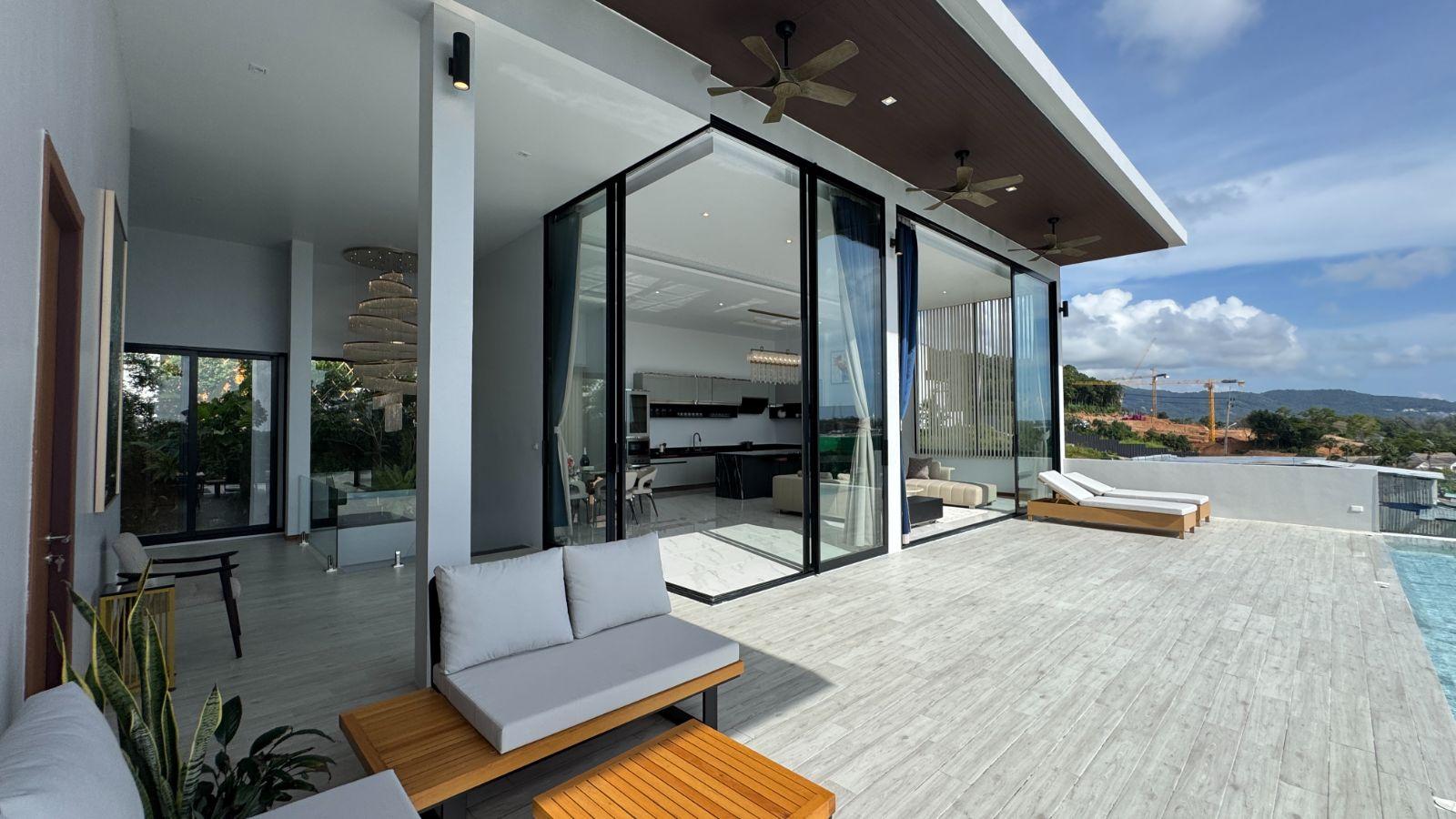 Interior view of 5 Bedroom Brand New Modern Villa in Ocean Hills Phuket - Type C