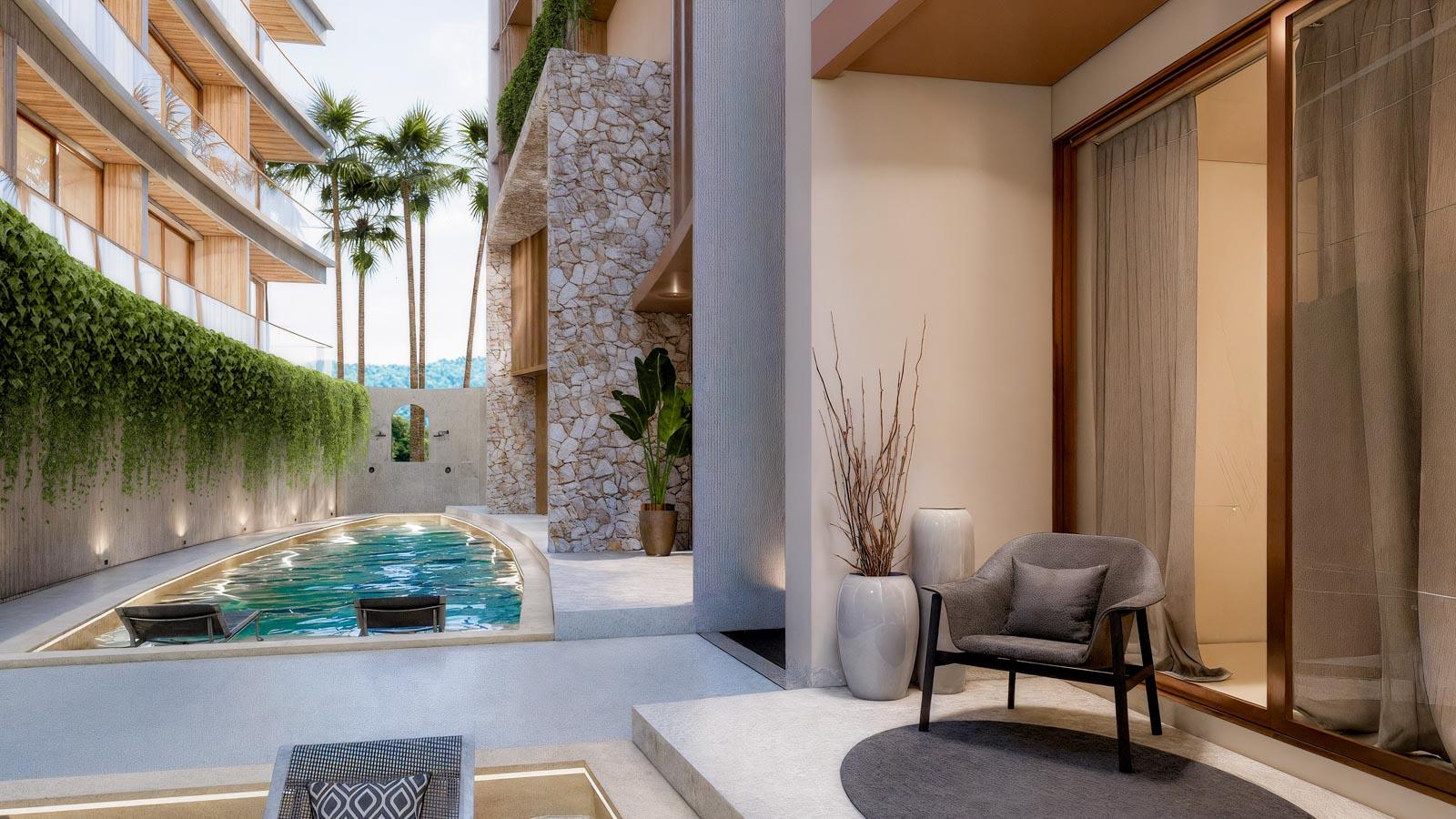2-Bedroom Phuket Hotel Investment Residence - The Trees Residence Bangtao Beach - Photo 20
