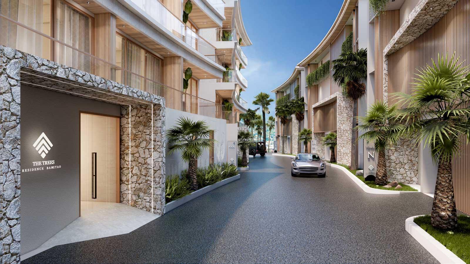 2-Bedroom Phuket Hotel Investment Residence - The Trees Residence Bangtao Beach - Photo 12