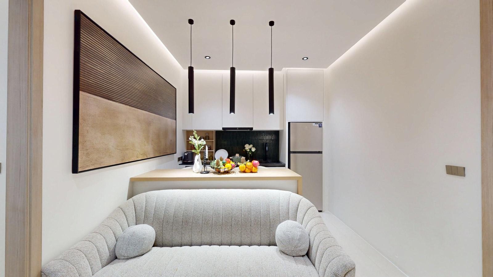 Interior view of 1-Bedroom Phuket Hotel Investment Residence - The Trees Residence Bangtao Beach