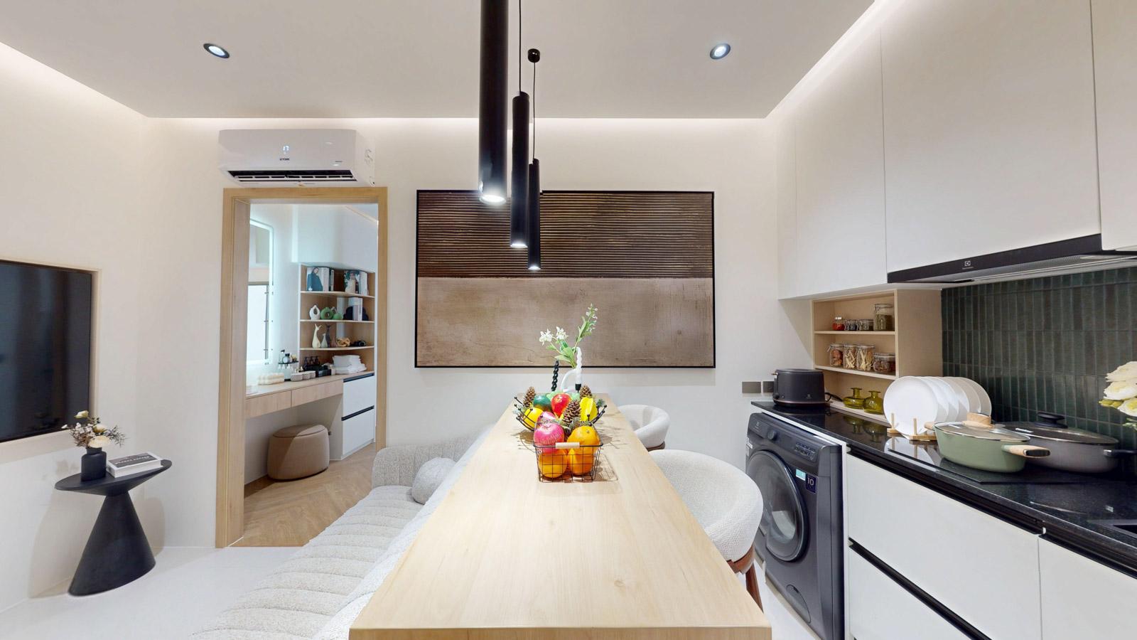 Interior view of 1-Bedroom Phuket Hotel Investment Residence - The Trees Residence Bangtao Beach