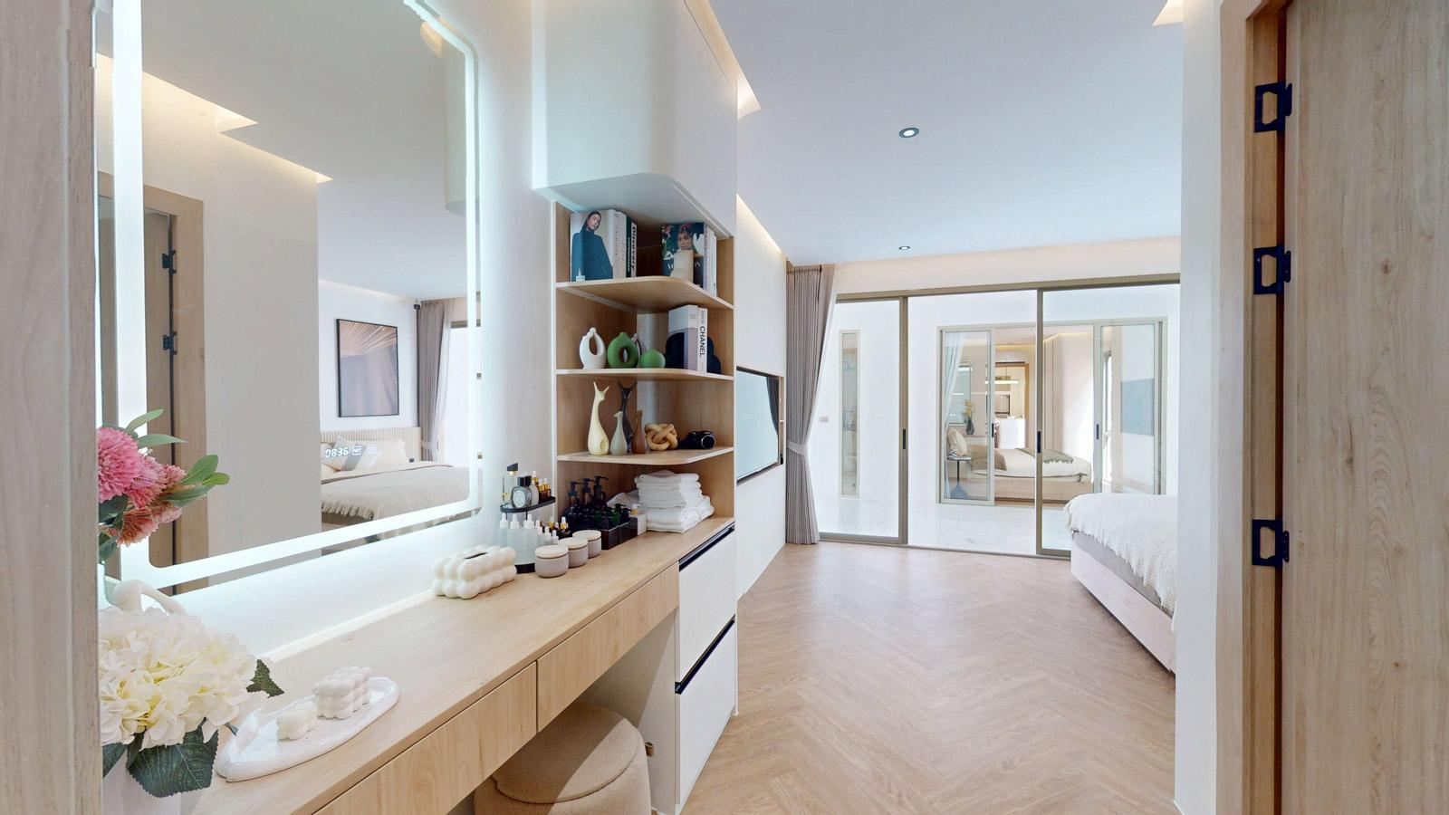 Interior view of 1-Bedroom Phuket Hotel Investment Residence - The Trees Residence Bangtao Beach