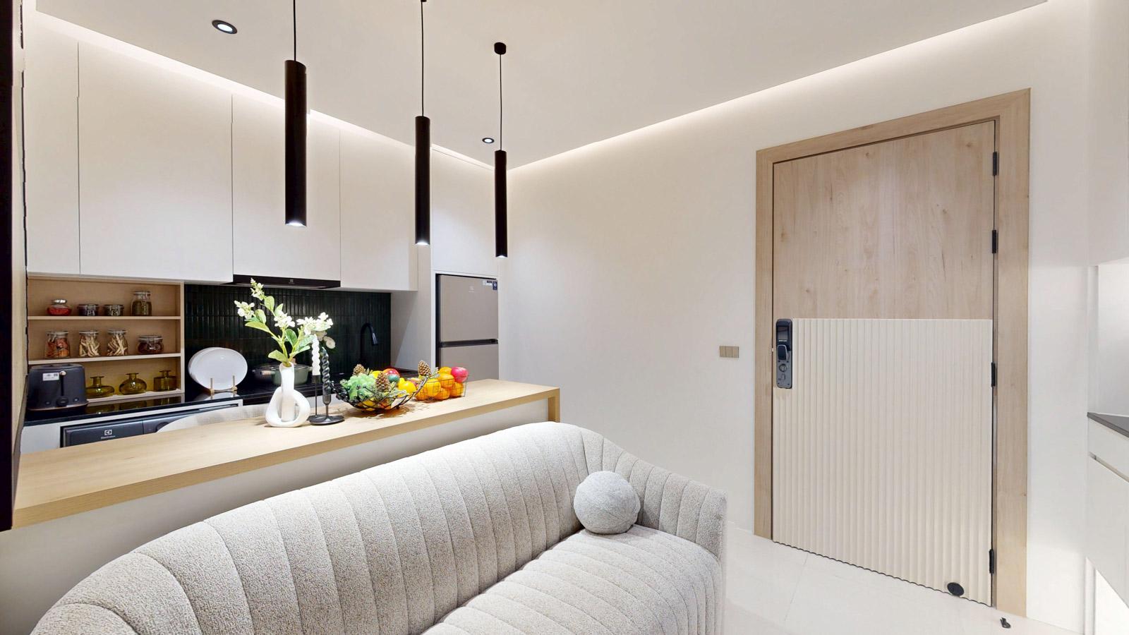 Interior view of 1-Bedroom Phuket Hotel Investment Residence - The Trees Residence Bangtao Beach