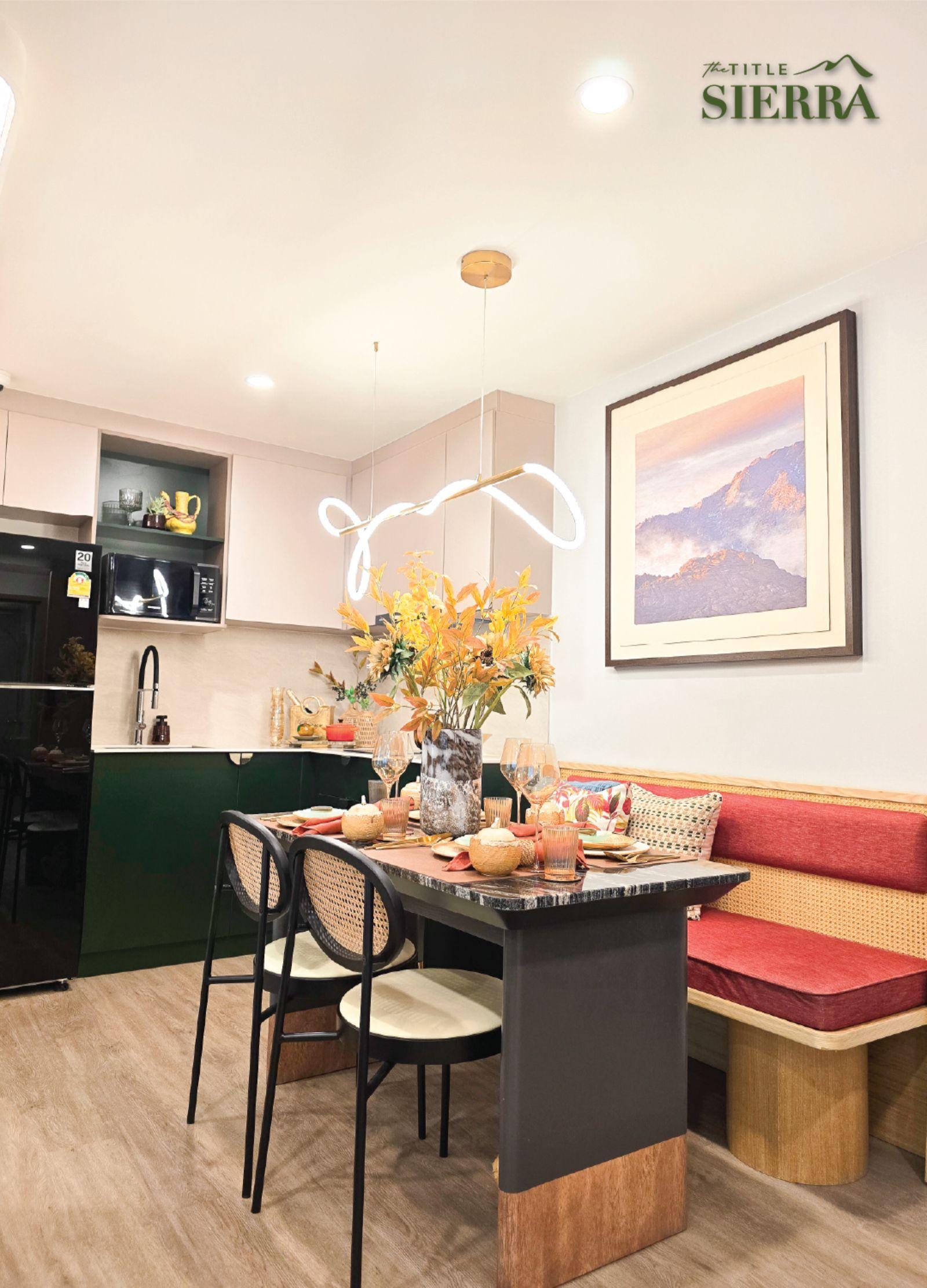 Interior view of Large 1 Bedroom Apartment for Sale at Title Sierra, Bangtao Beach