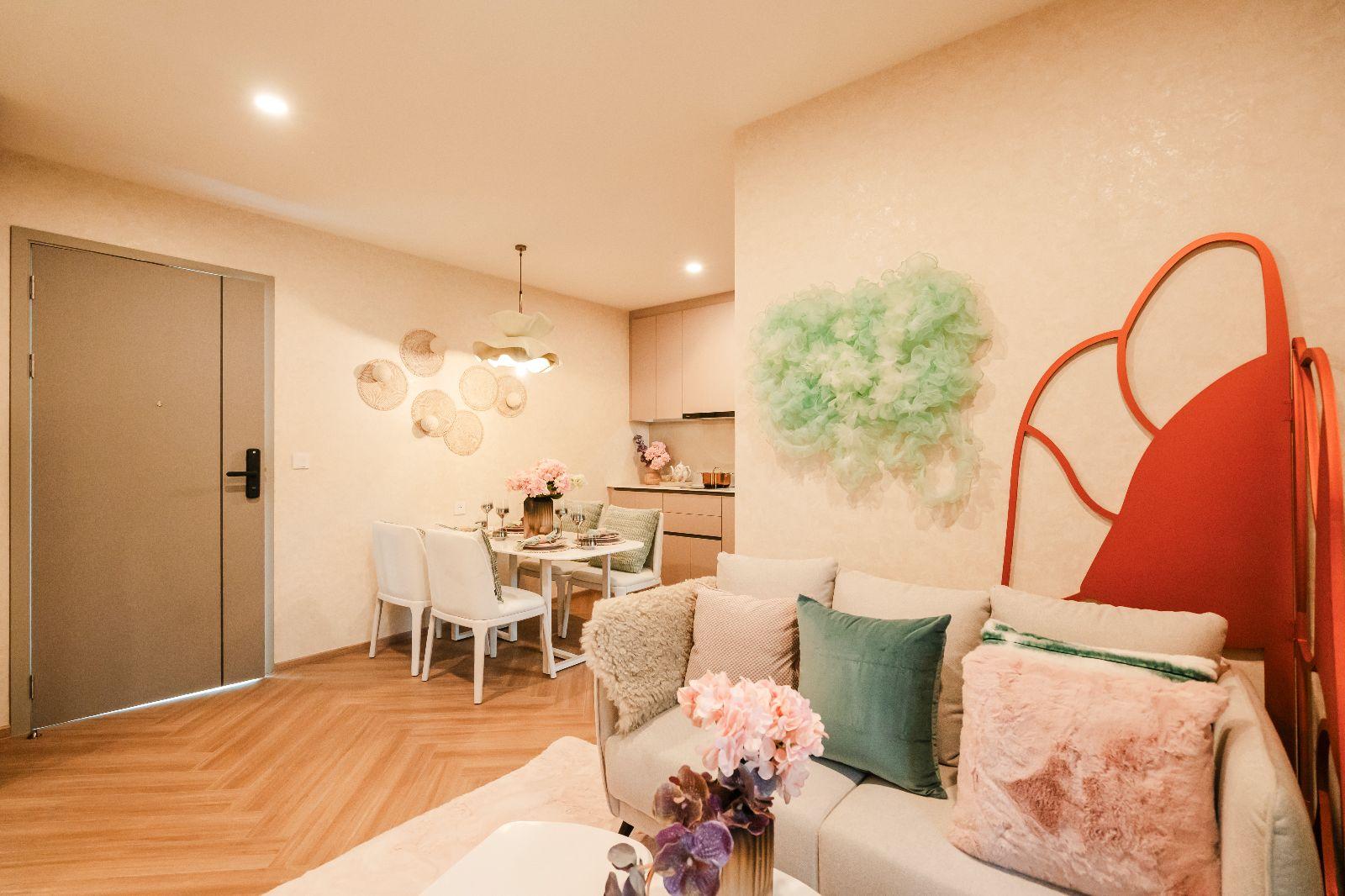 Interior view of Large 1 Bedroom Contemporary Condo for Sale at Title Coralina, Kamala