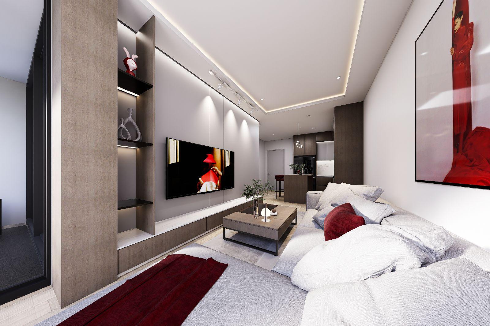 Interior view of 1 Bedroom Apartment for Sale at Wallaya Residences, Naiharn