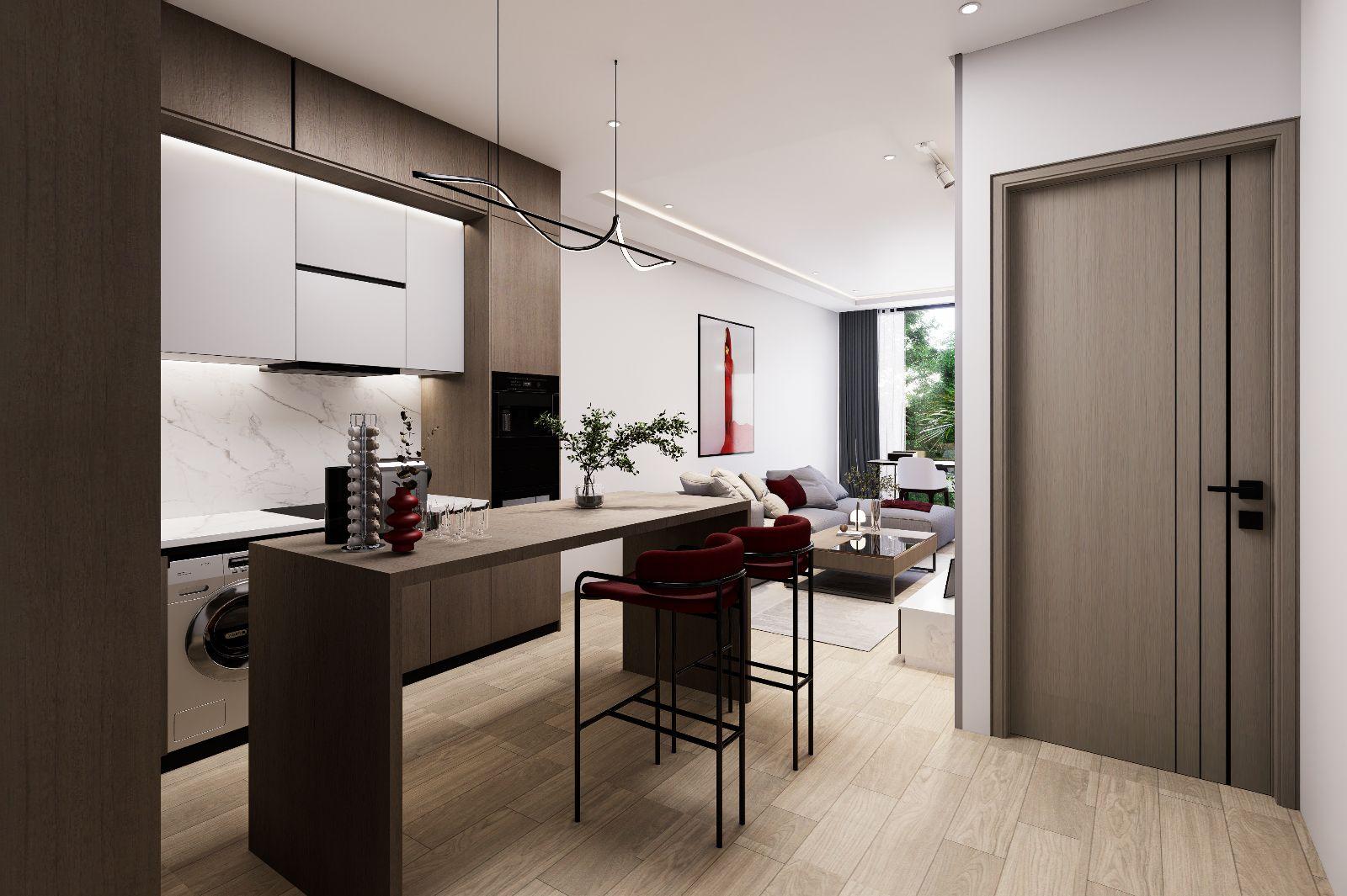 Interior view of 1 Bedroom Apartment for Sale at Wallaya Residences, Naiharn