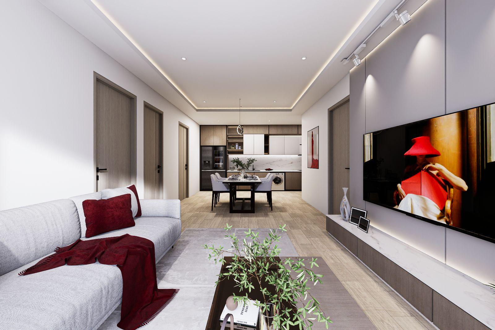 Interior view of 3 Bedroom Apartment for Sale at Wallaya Residences, Naiharn