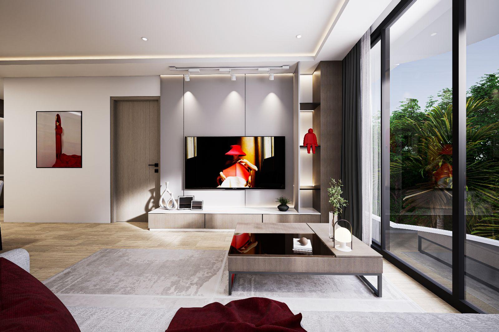 Interior view of 3 Bedroom Apartment for Sale at Wallaya Residences, Naiharn