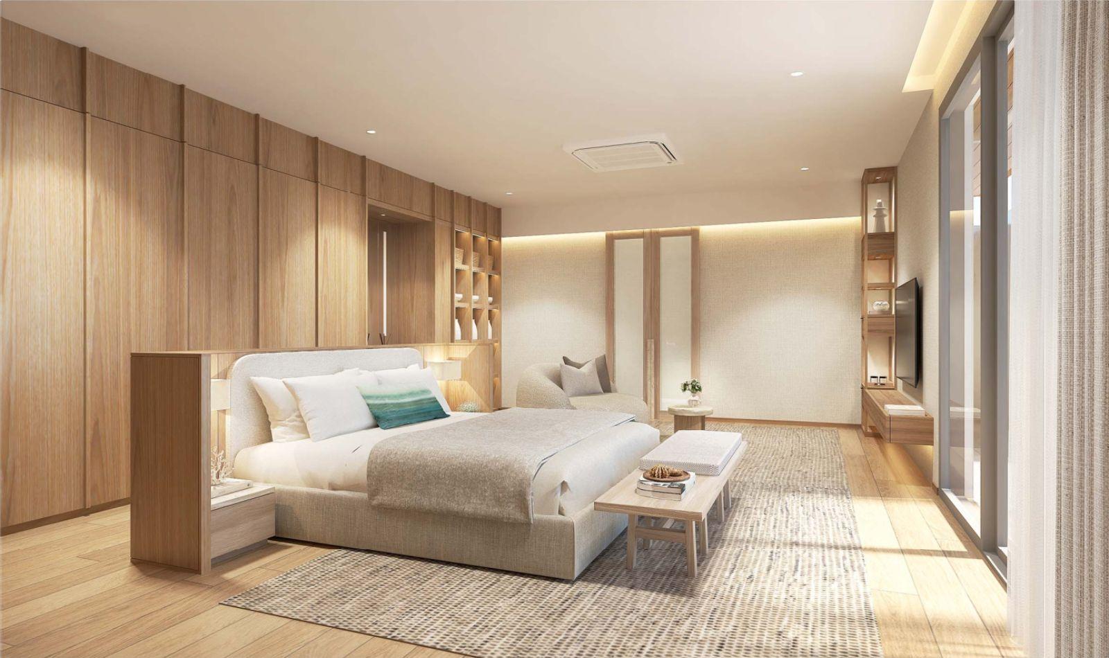 Interior view of 4 Bedroom Modern Luxurious Villas for Sale at Vana Anda, Bangtao