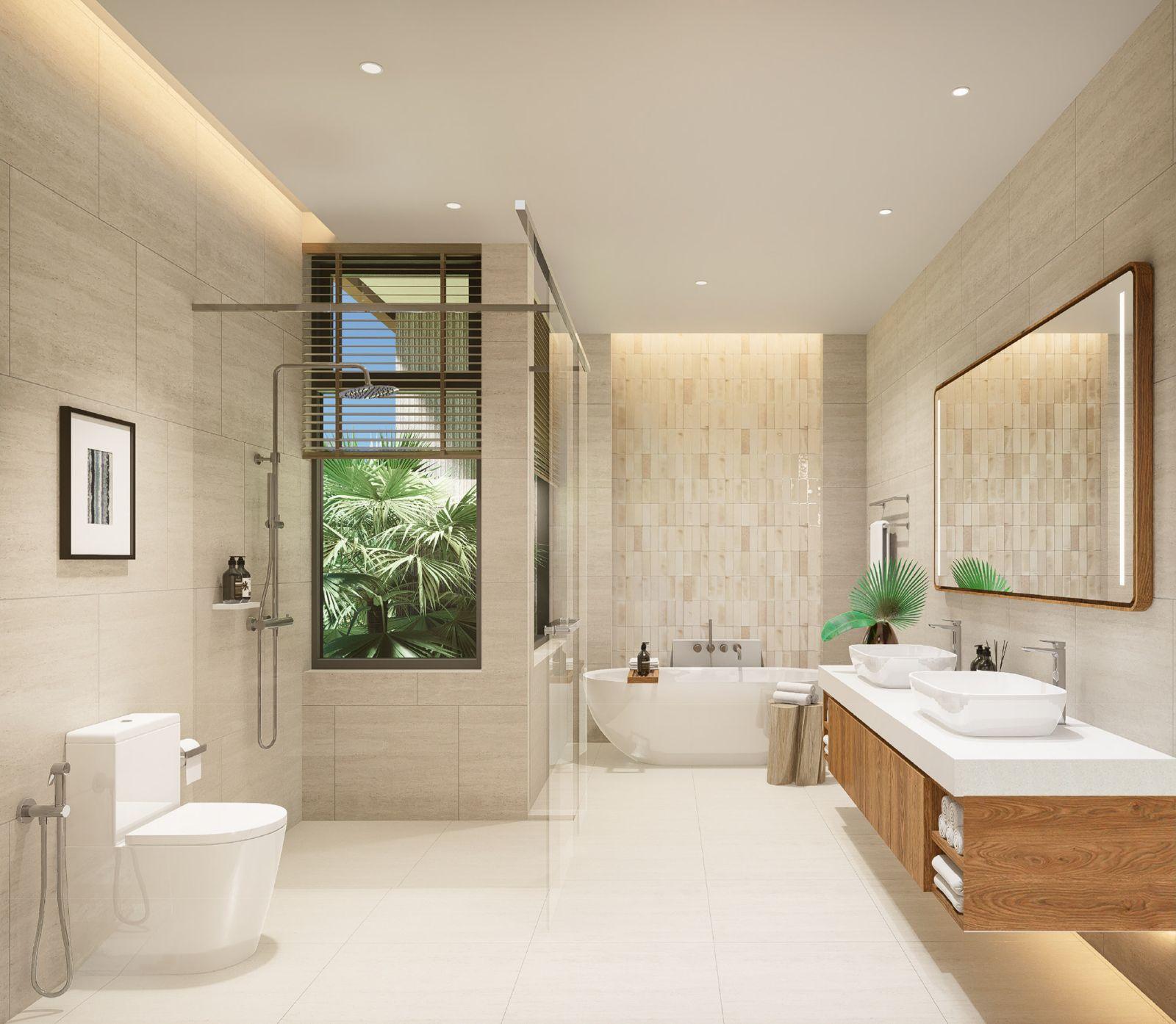 Interior view of 5 Bedroom Modern Luxurious Villas for Sale at Vana Anda, Bangtao