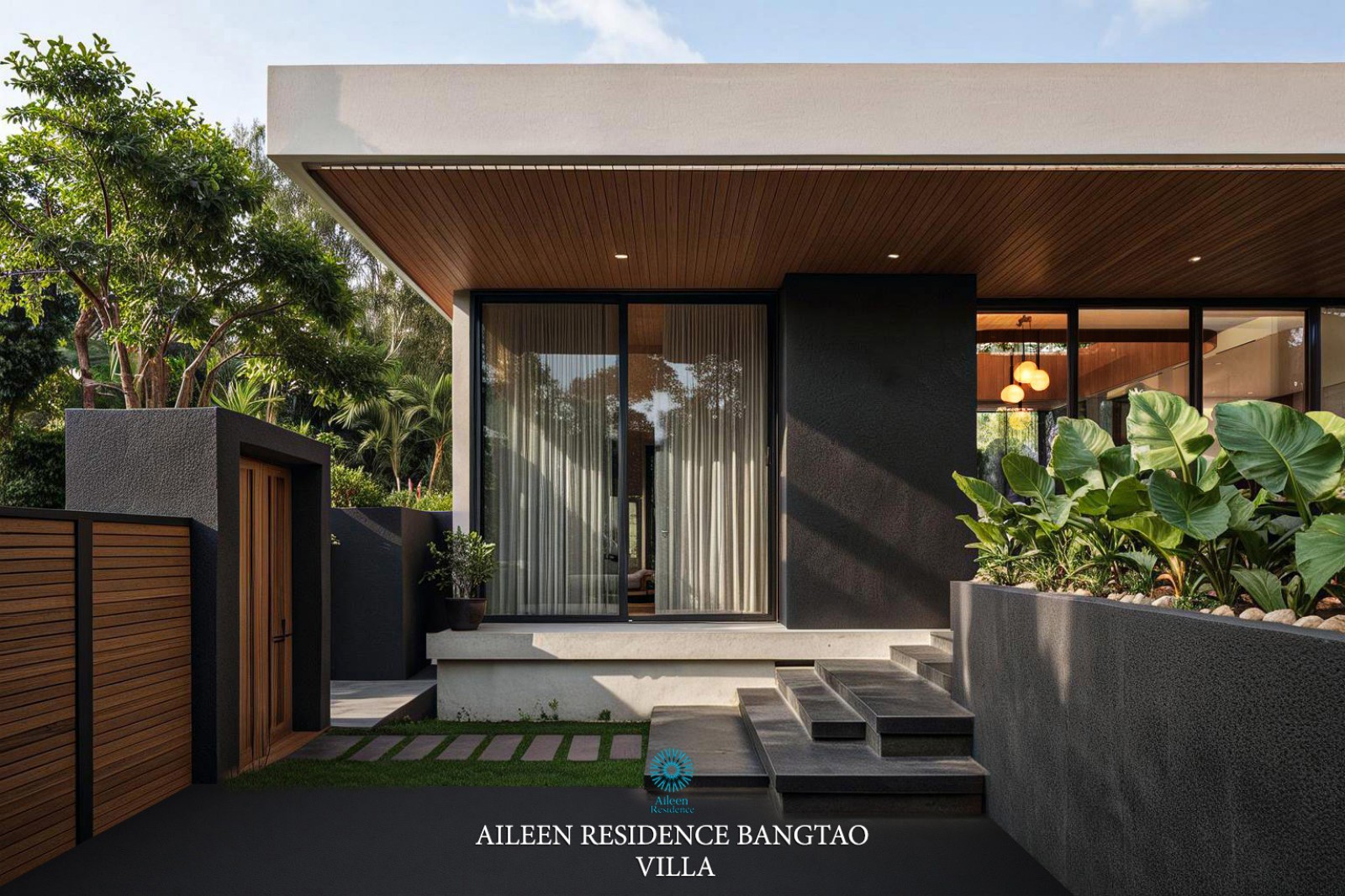 Interior view of Aileen Residences Lagoon – 3-Bedroom Phuket Pool Villas for Sale