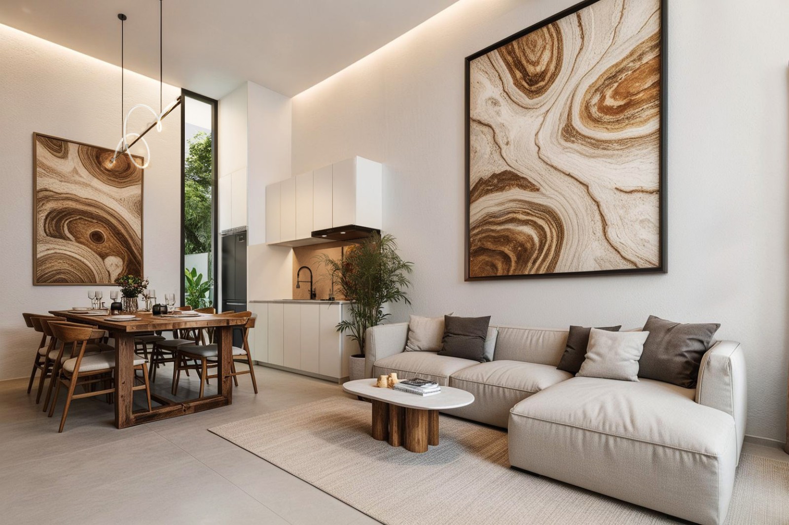 Interior view of 3-Bedroom Phuket Townhouses for Sale – Aileen Residences Lagoon