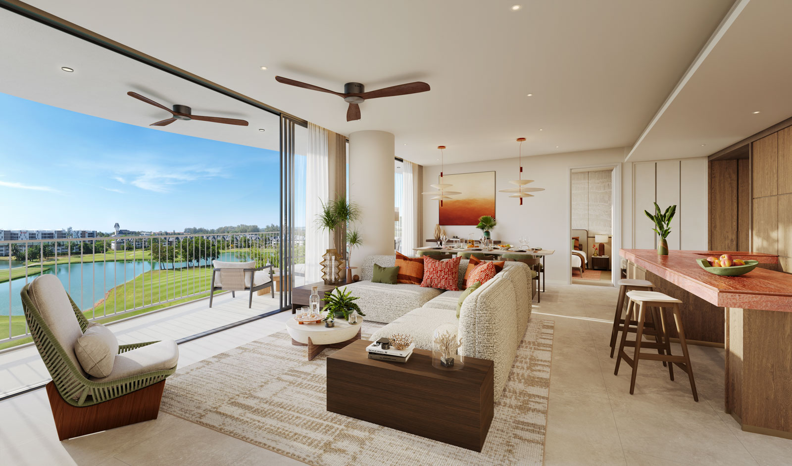 Luxury 3-Bedroom Laguna Penthouse: Angsana Golf Residences Topaz