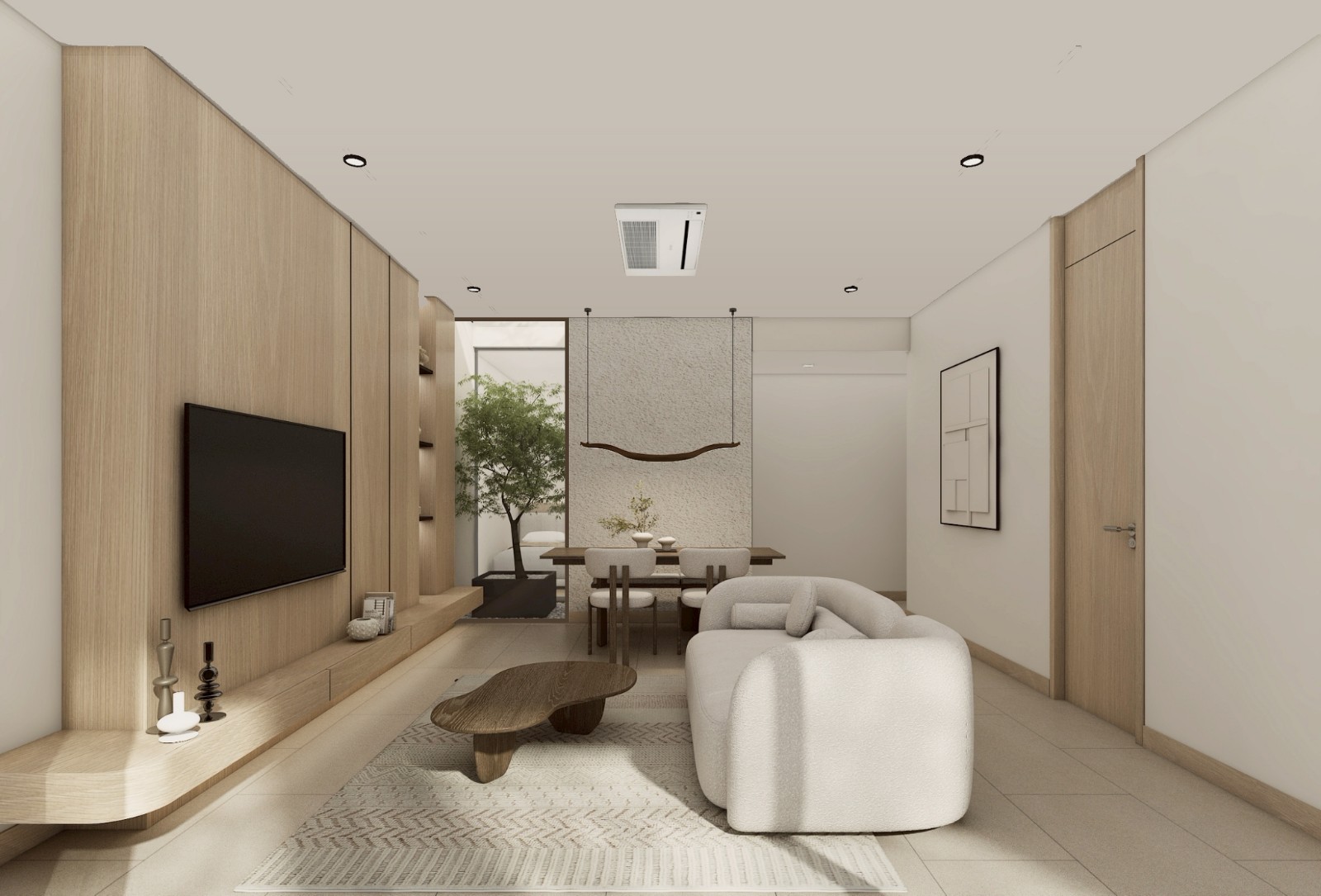 Exterior view of The Zero Naiyang Silhoutte Studio Condos Near Beach - Eco-Friendly