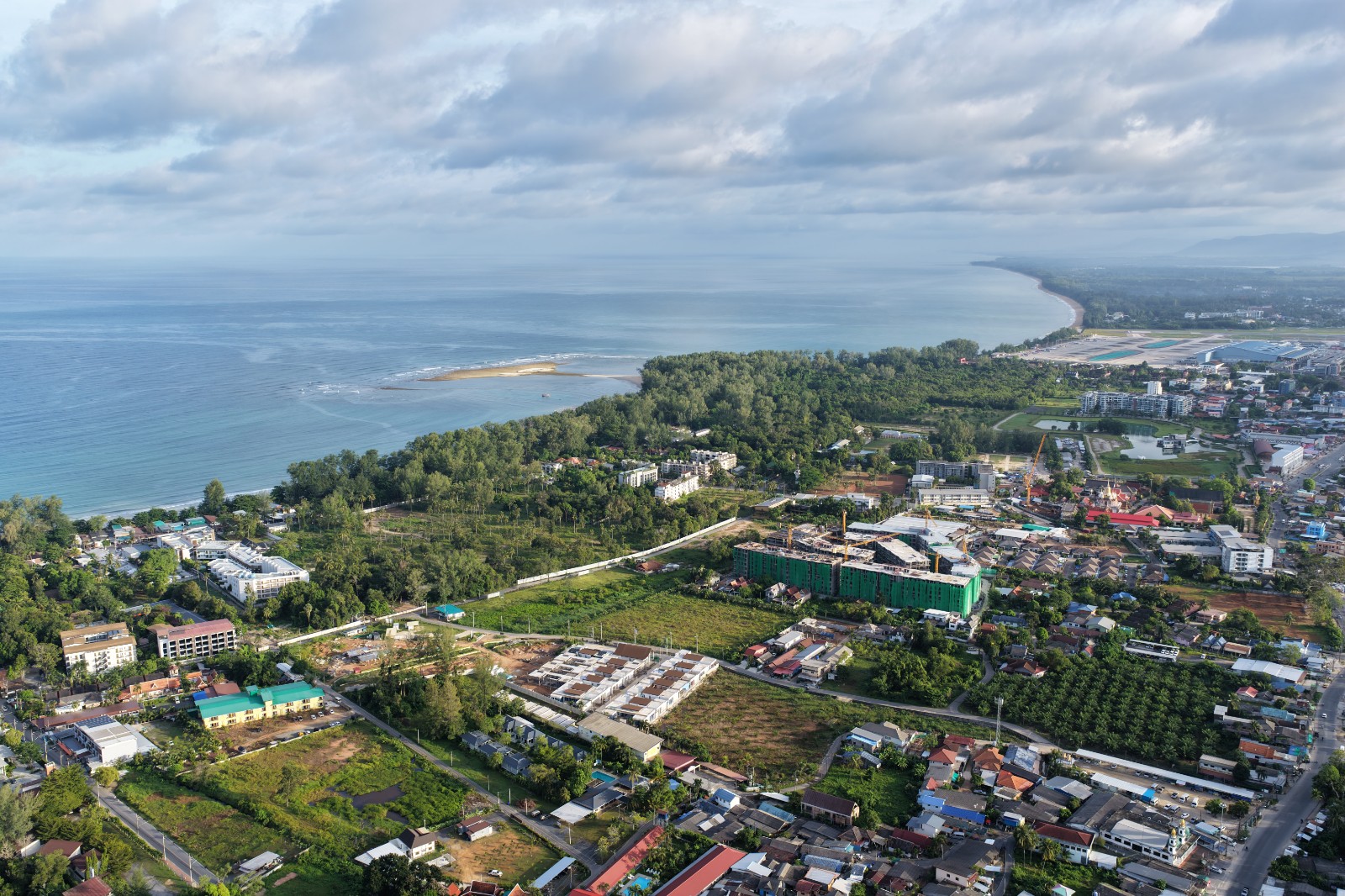 Exterior view of The Zero Naiyang Silhoutte Studio Condos Near Beach - Eco-Friendly