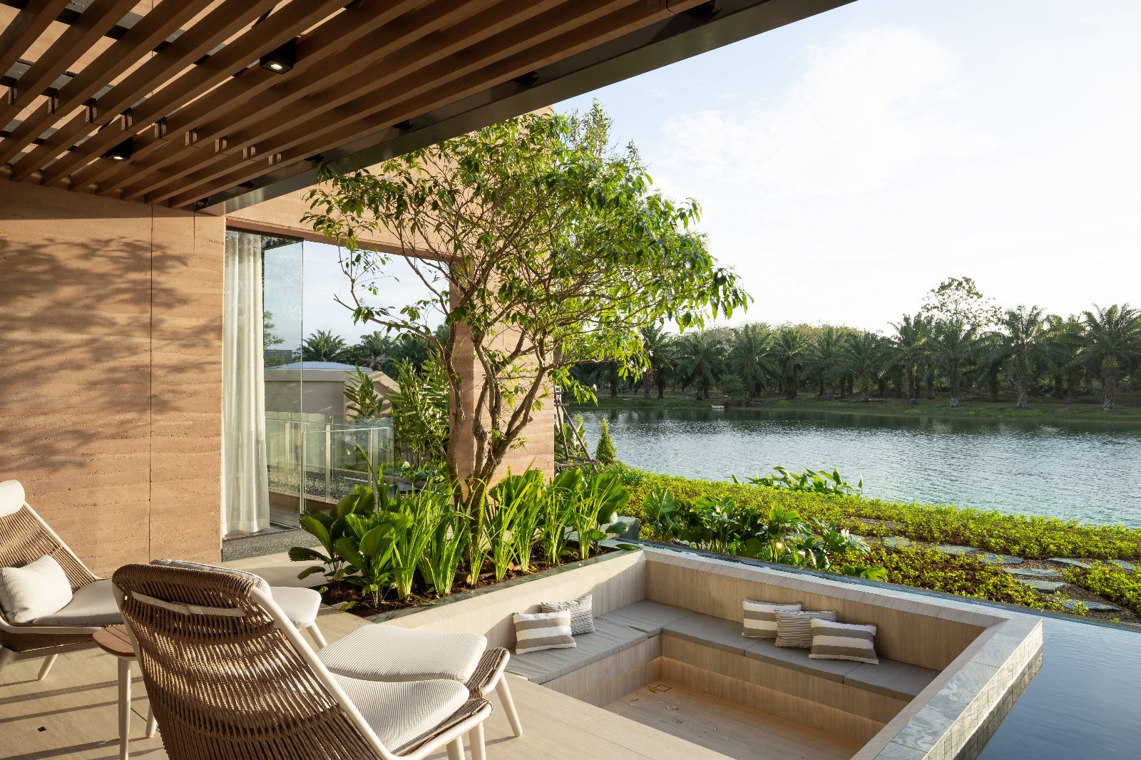 Interior view of Lakefront 4-Bedroom Pool Villa for Sale in Serrana Villas, Ban Manik, Phuket