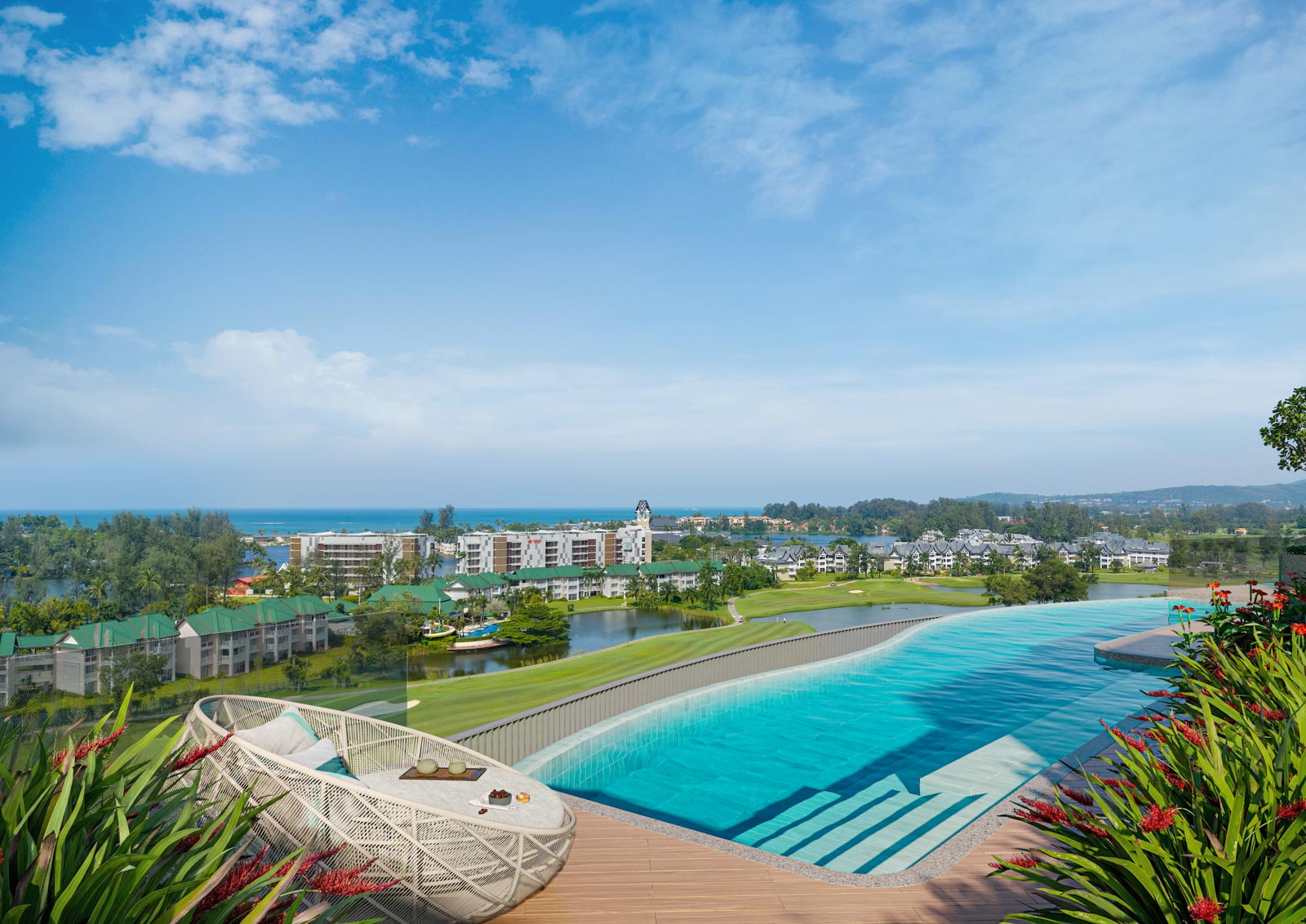 Freehold 2-Bedroom Laguna Penthouse: Angsana Golf Residences Topaz - Photo 4