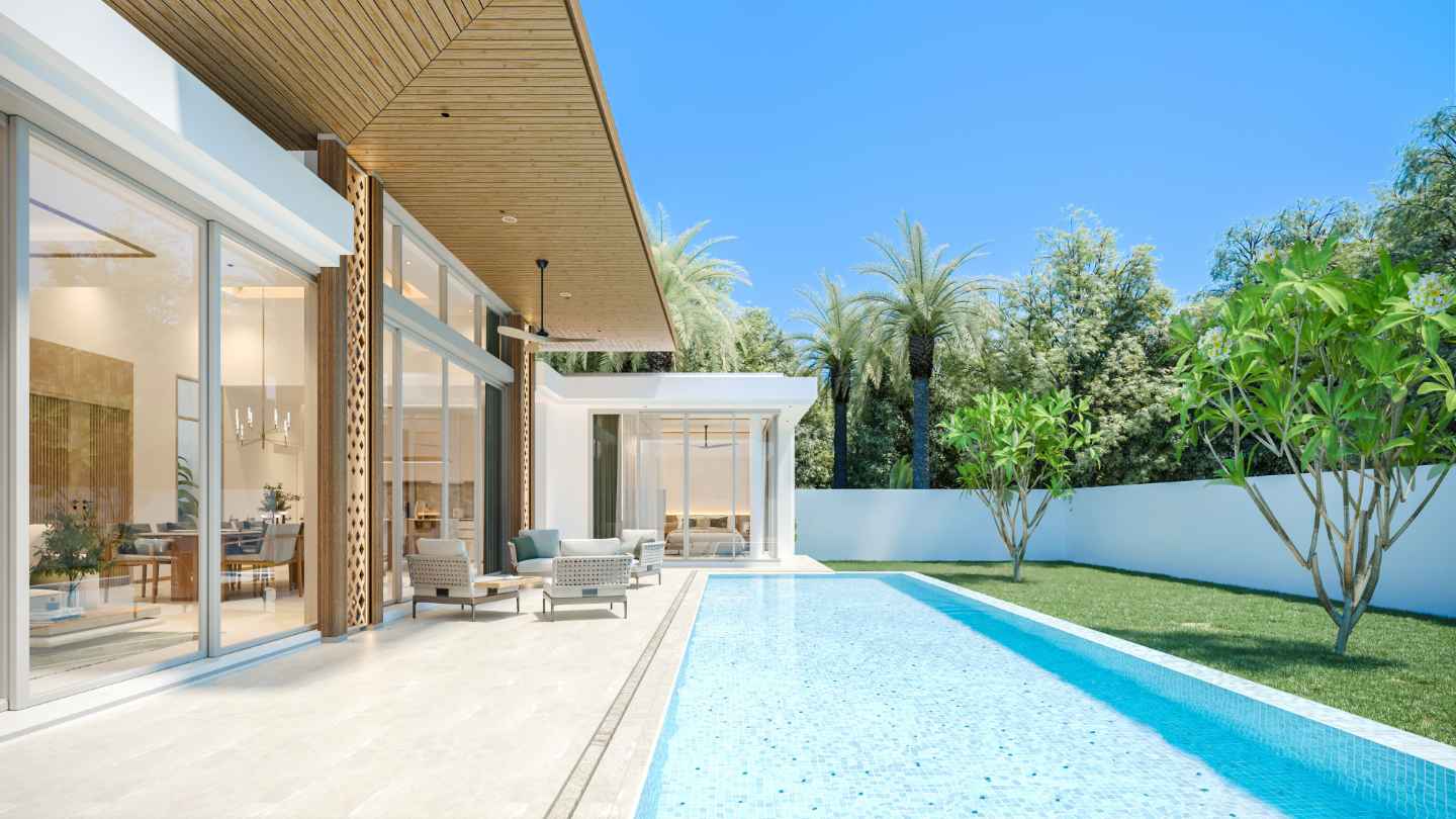 The Ozone Campus Villa – Family Pool Villas in The Quiet Part Of Phuket - Photo 3