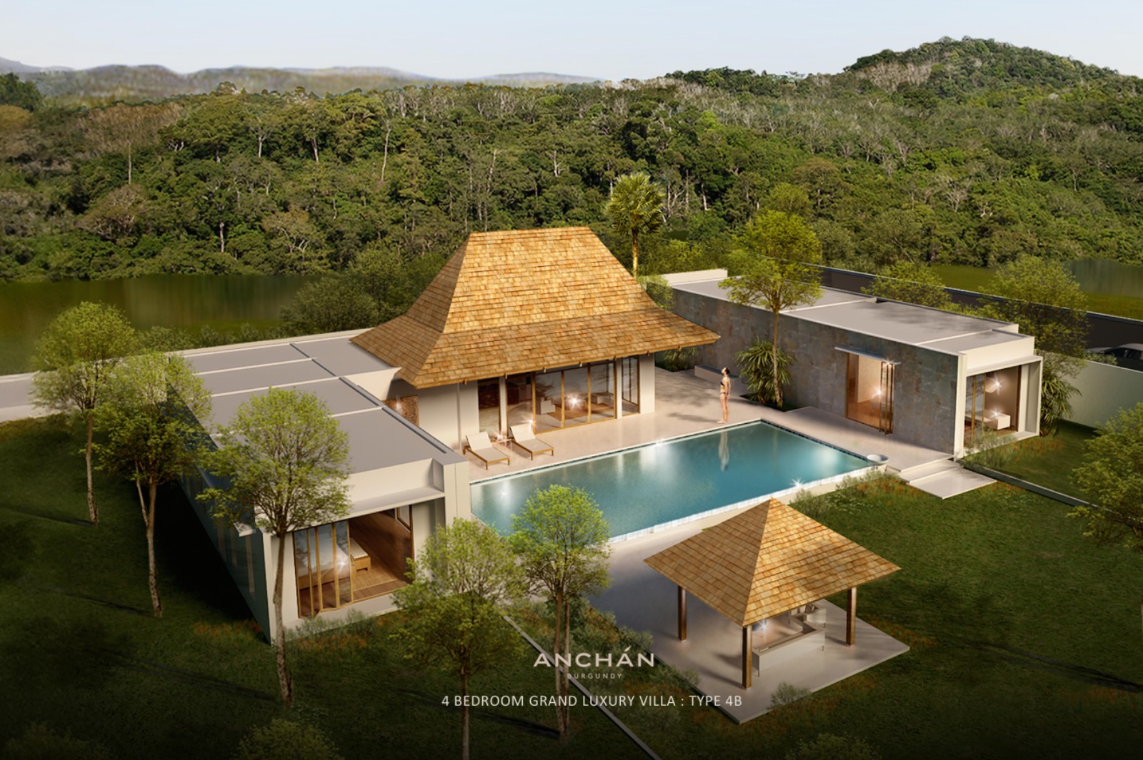 Anchan Burgundy - Private Pool Villas With Large Land Plots