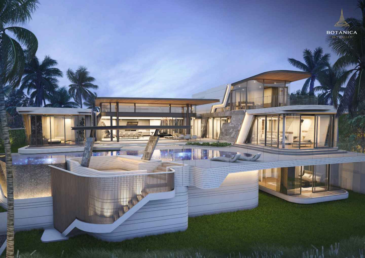Botanica Sky Valley - Layan Beach Villas Prices and Masterplan