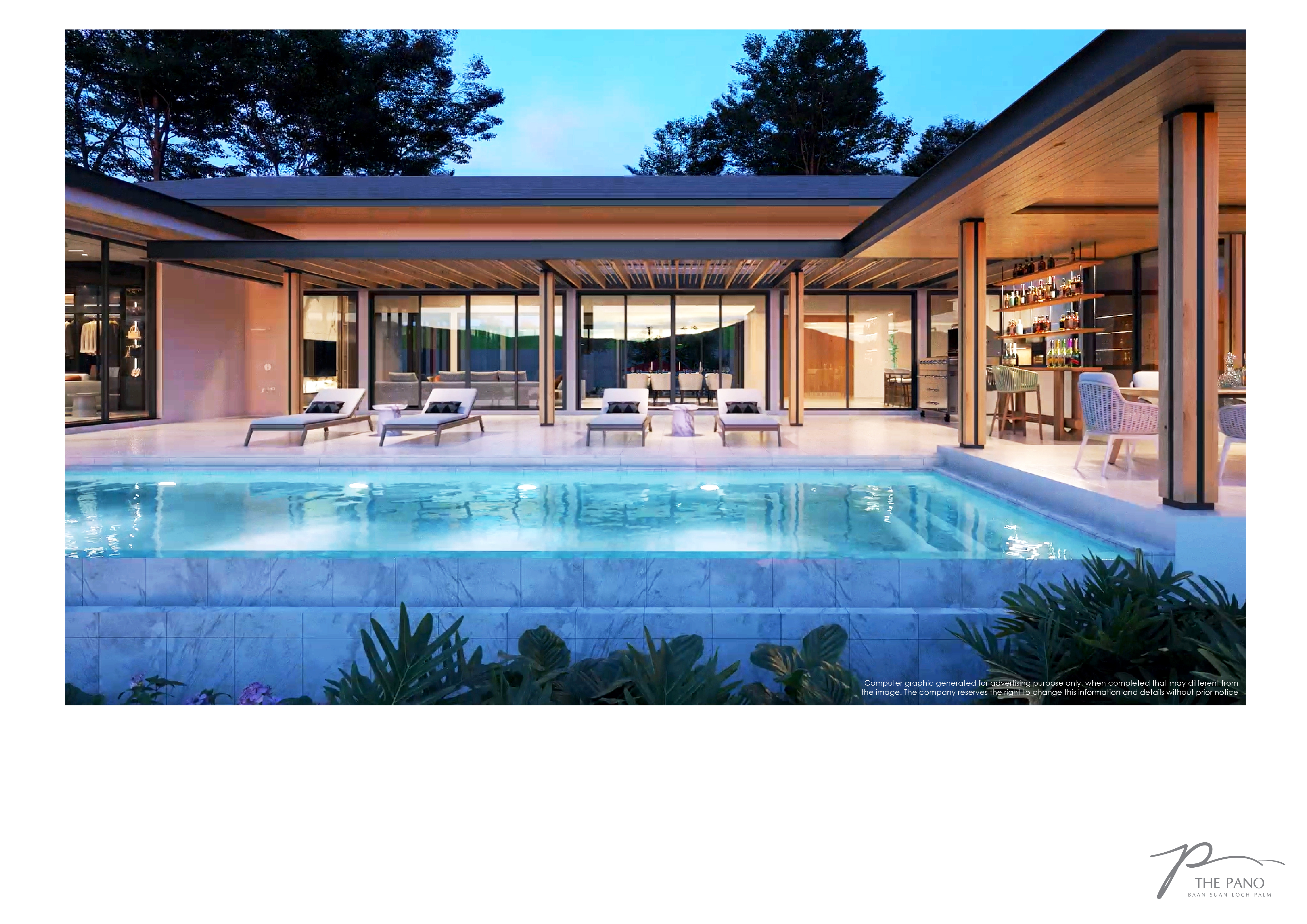 The Pano Baan Suan Loch Palm - Surrounded by the Green Hills and Golf-course Landscape of Central Phuket - Photo 5