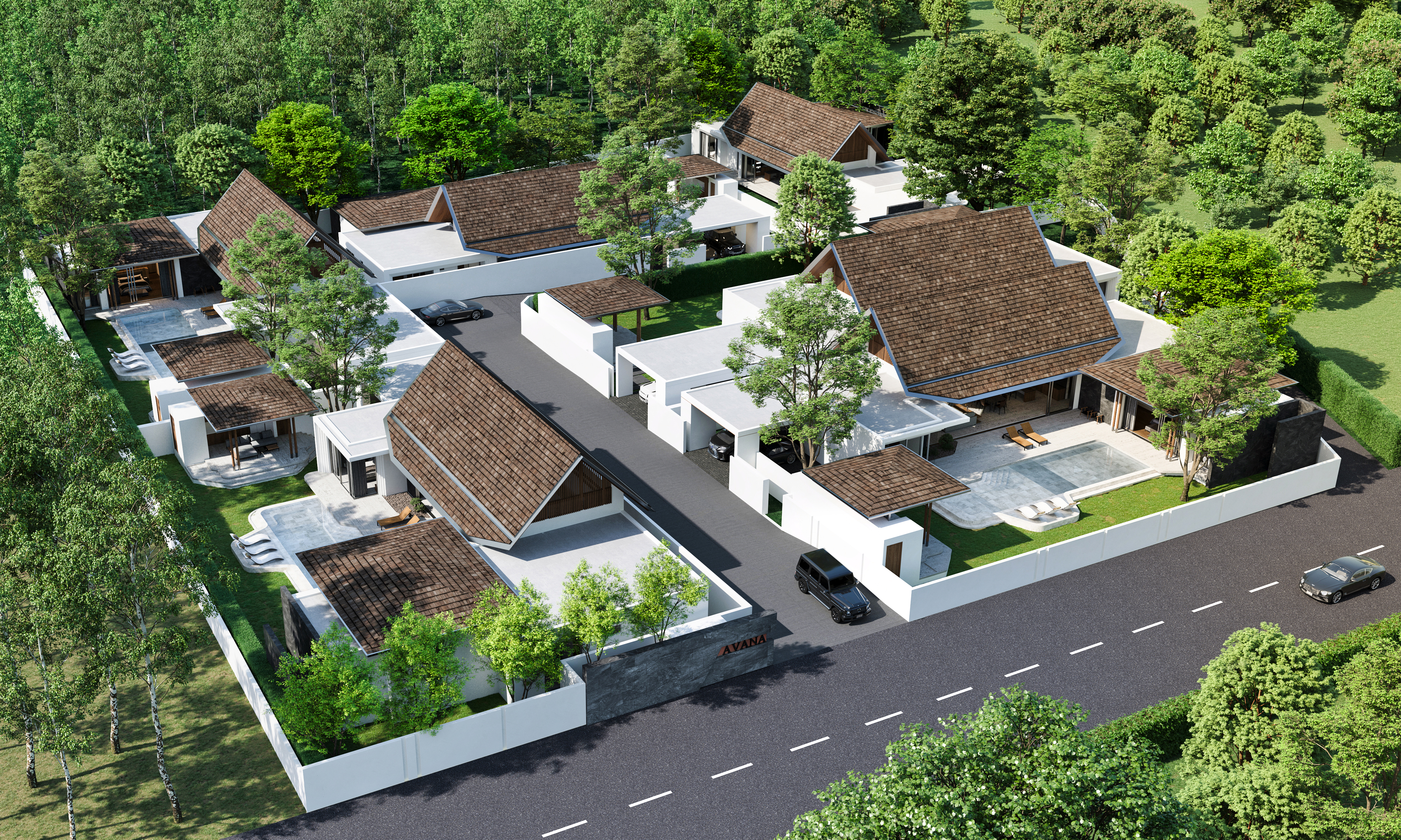 Avana Luxury Villas - Six Private Pool Villas Located in the Peaceful Bangjo–Pasak Area - Photo 5