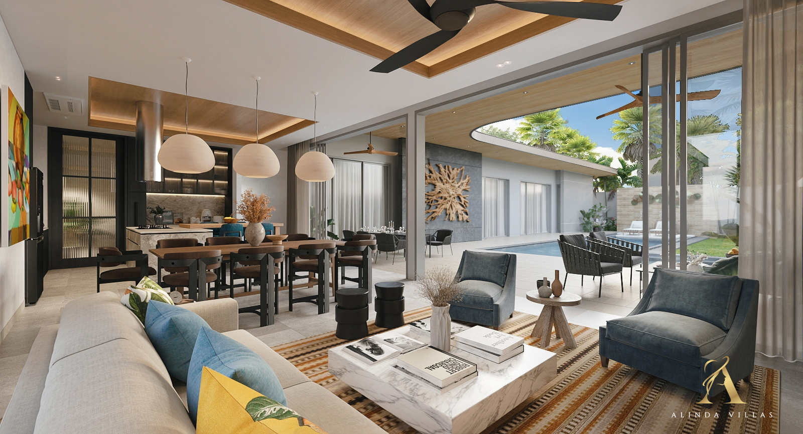 Alinda Villas - The Villas Combine Contemporary Tropical Architecture with Single-storey Layouts - Photo 4