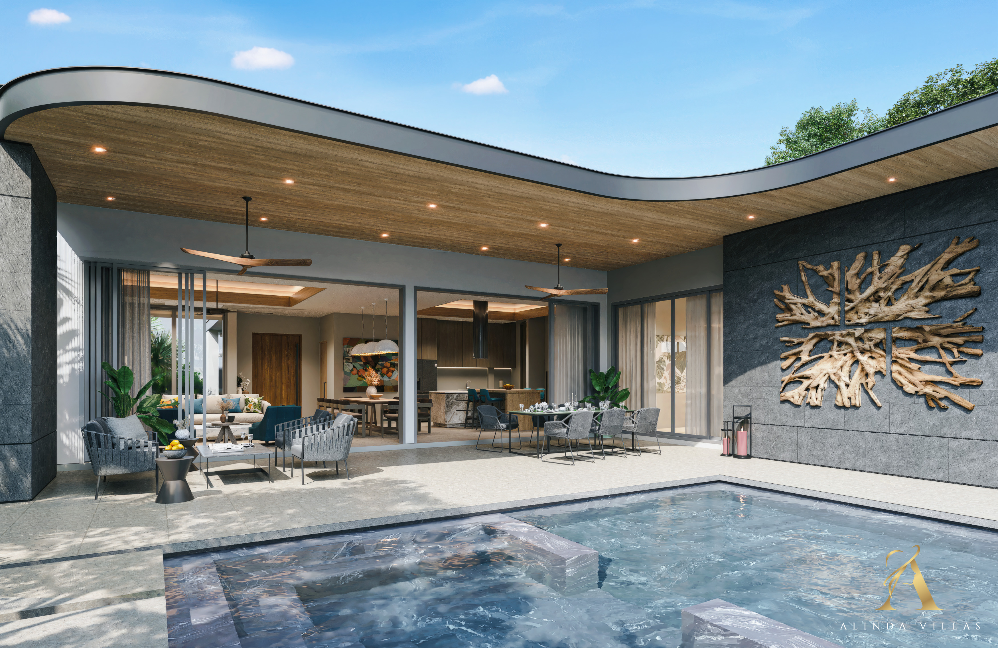 Alinda Villas - The Villas Combine Contemporary Tropical Architecture with Single-storey Layouts - Photo 3