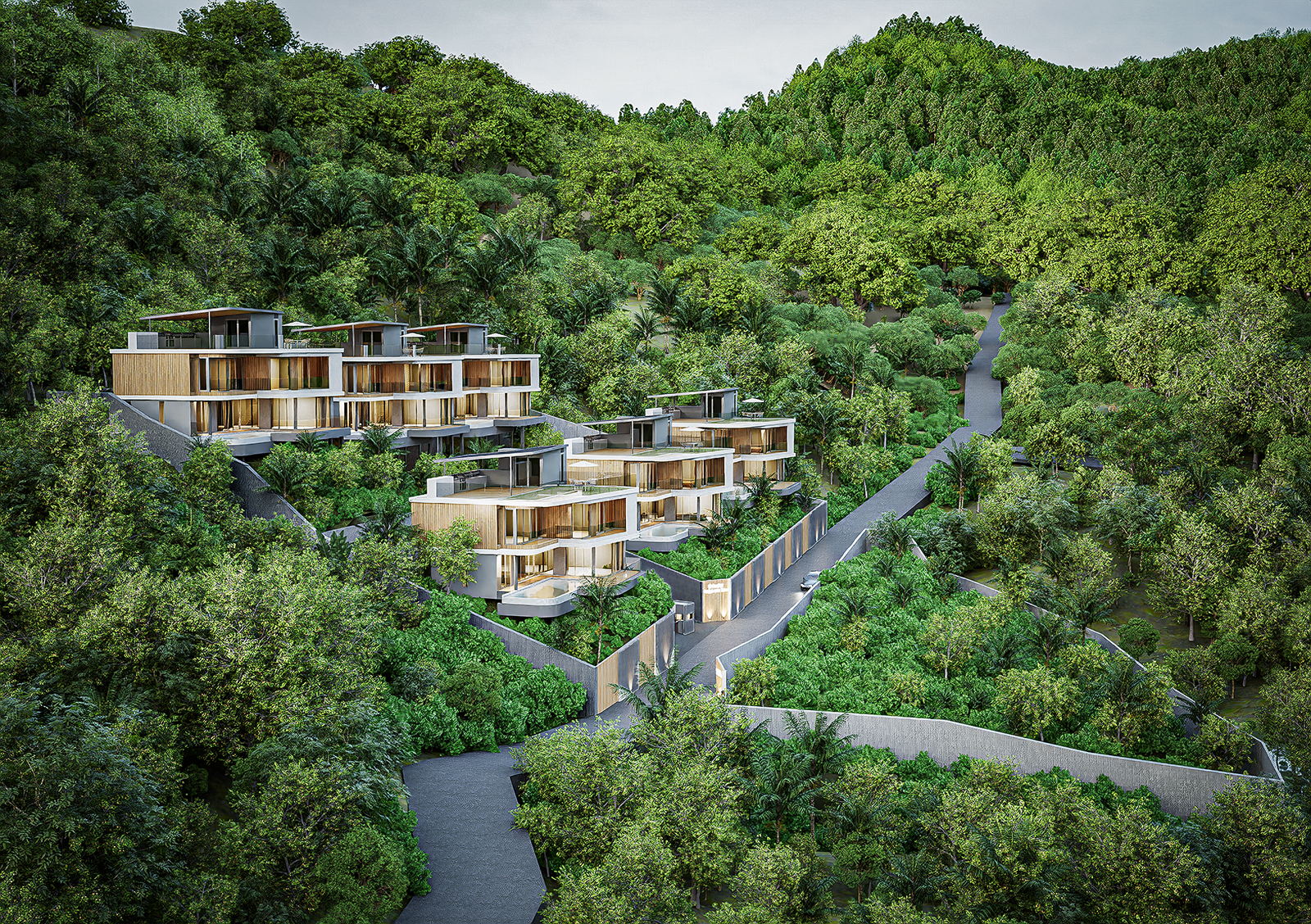 Botanica Modern Sea Karon - Elevated Sea-view Hillside Setting