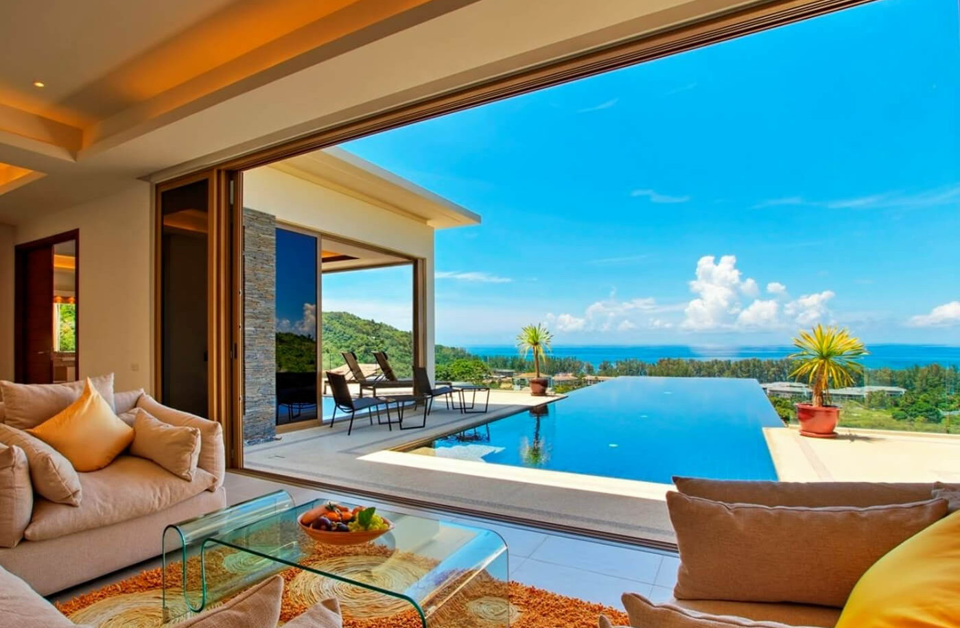 Vista Del Mar Villas - Luxury Hillside Villa Development Overlooking Naithon Beach on Phuket's Northwest Coast