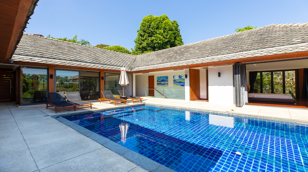 Interior view of Recently Renovated 4-Bedroom Rawai Buri Villa for Sale - 250m from Beach
